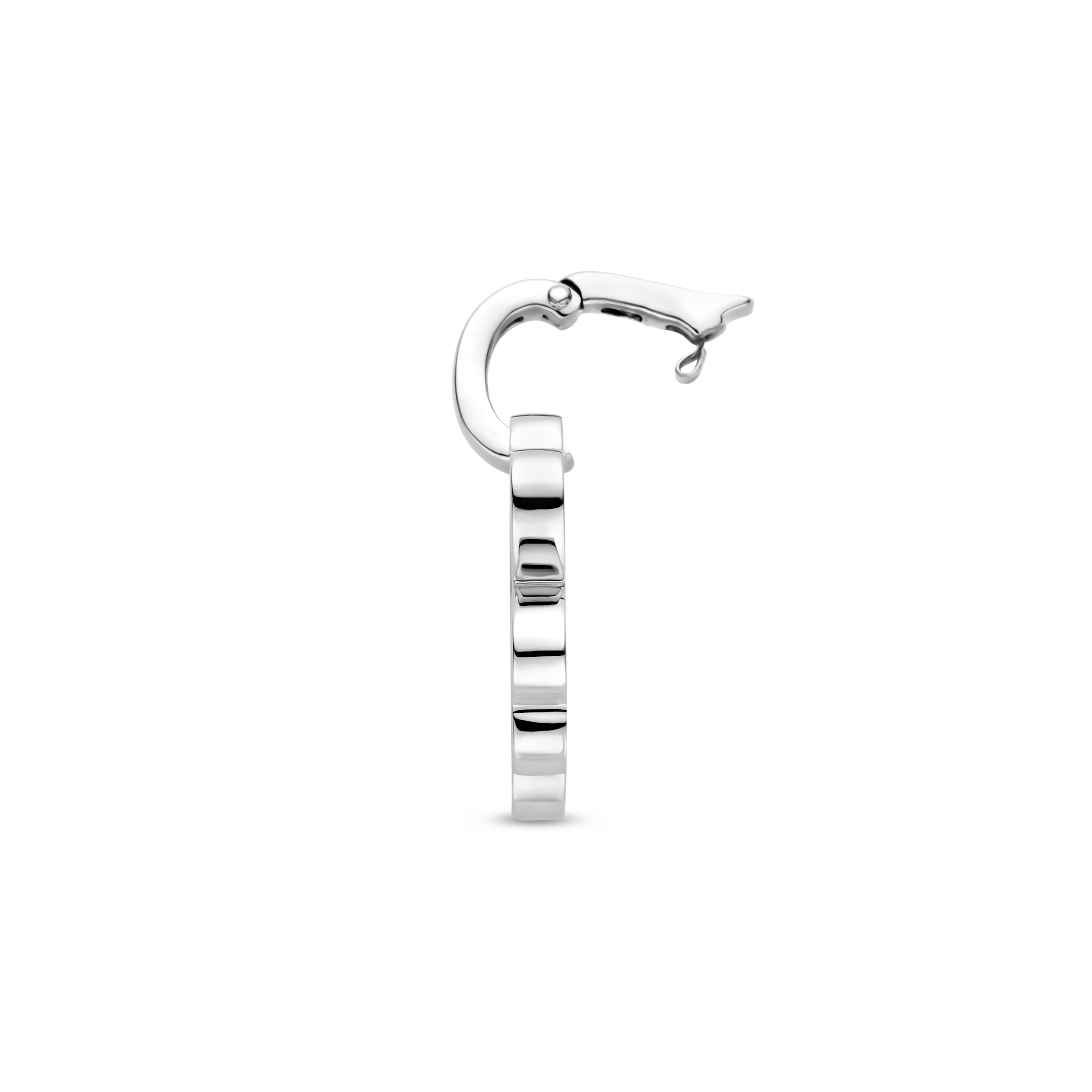 Ketting sterling zilver met Klaver hanger - 6856ZI