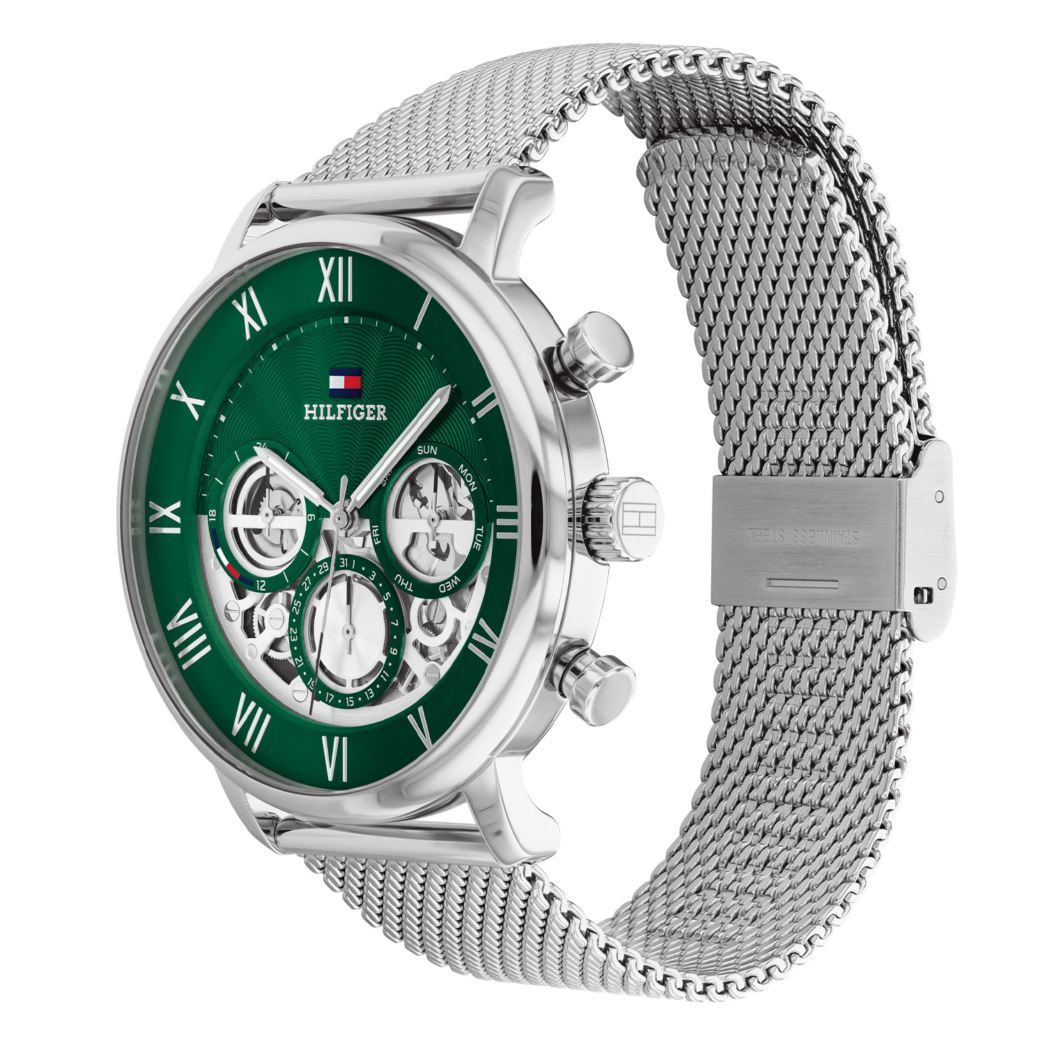 Herenhorloge Legend Zilverkleurig / Groen 44 mm TH1710567