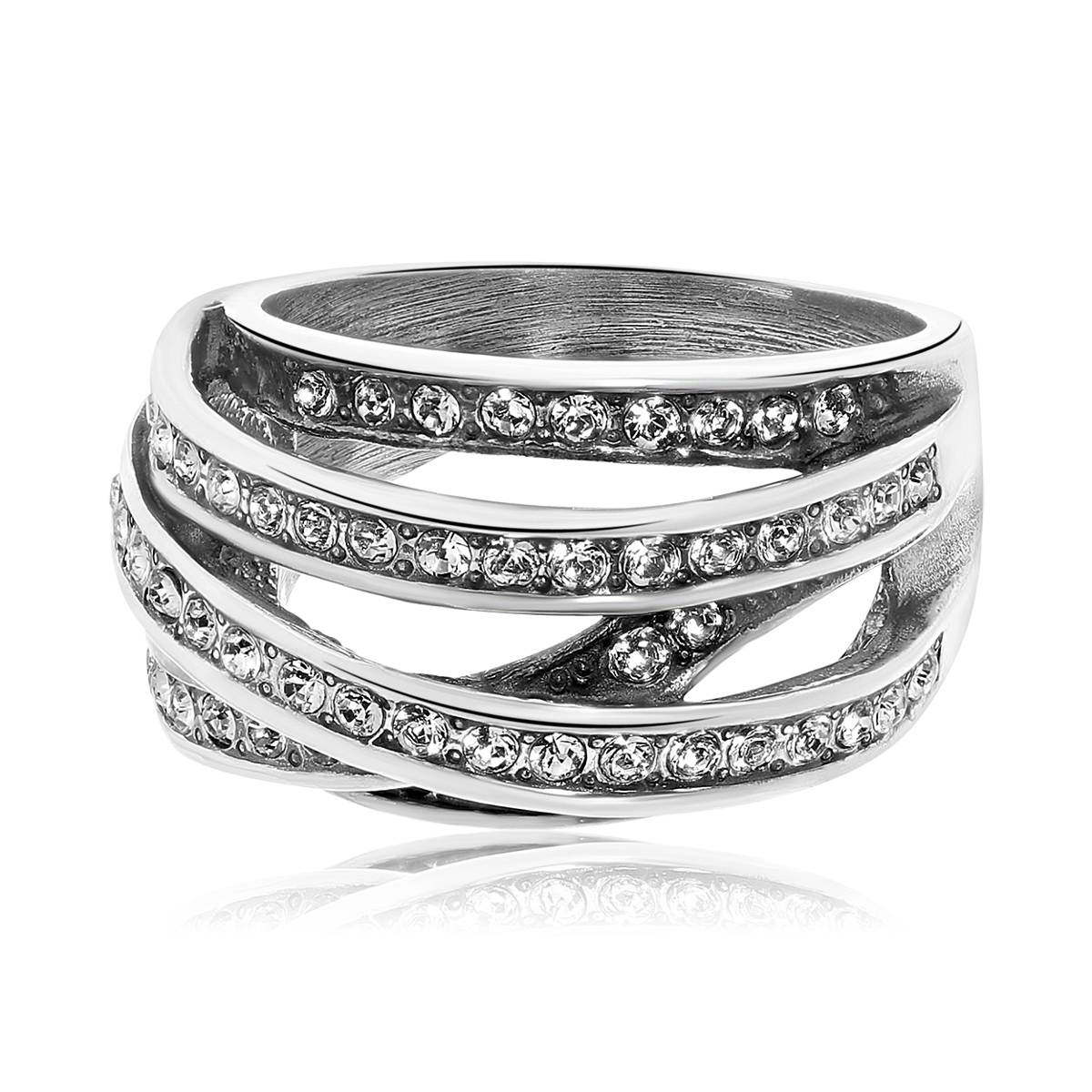 Zilveren ring 015603