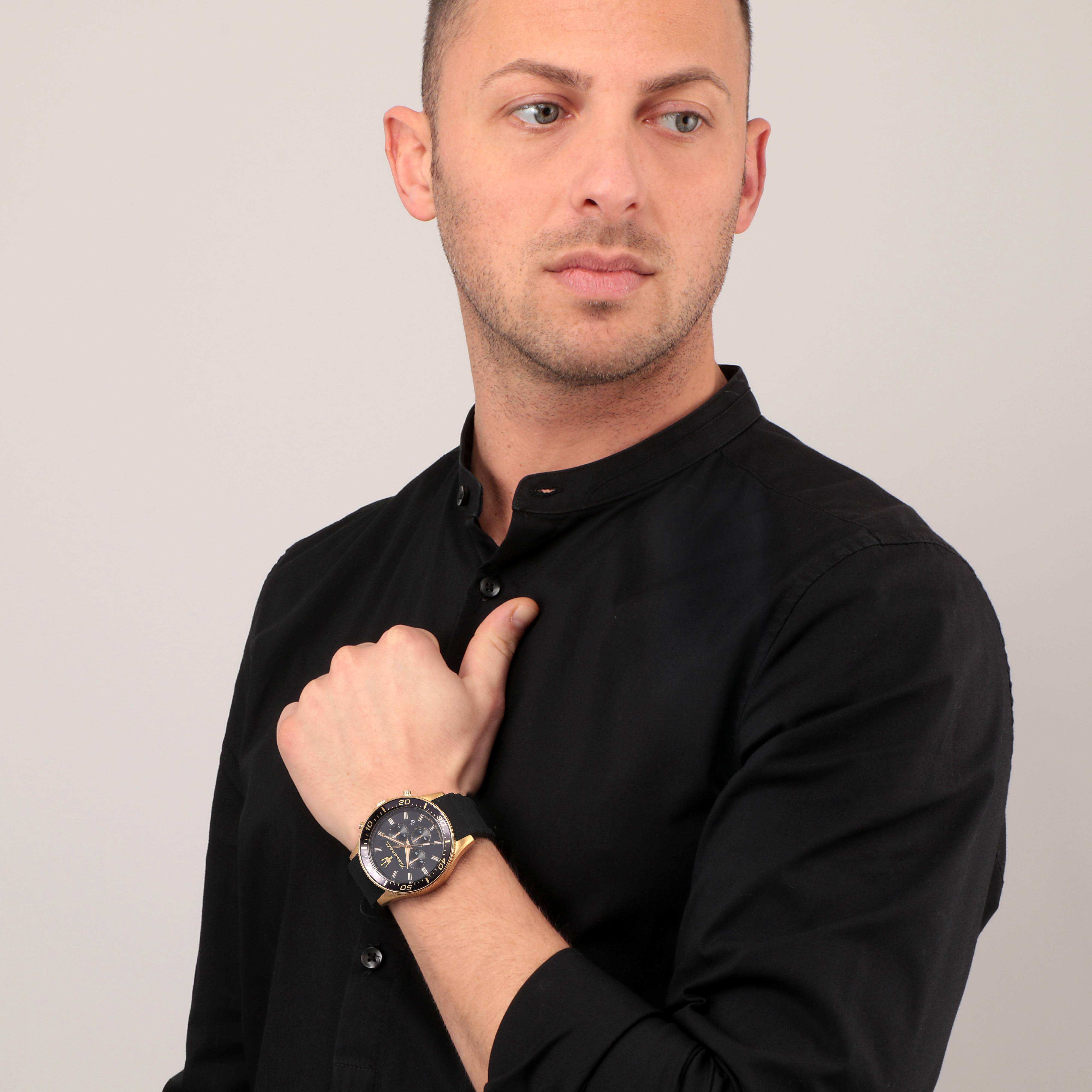 Herenhorloge Sfida Chronograph Black - R8871640001