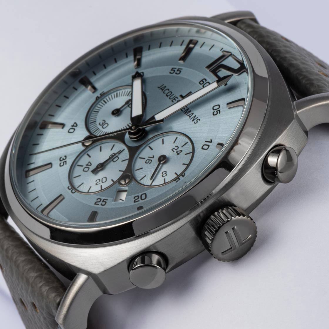 Herenhorloge Lugano Chronograph Blue - 1-1645S