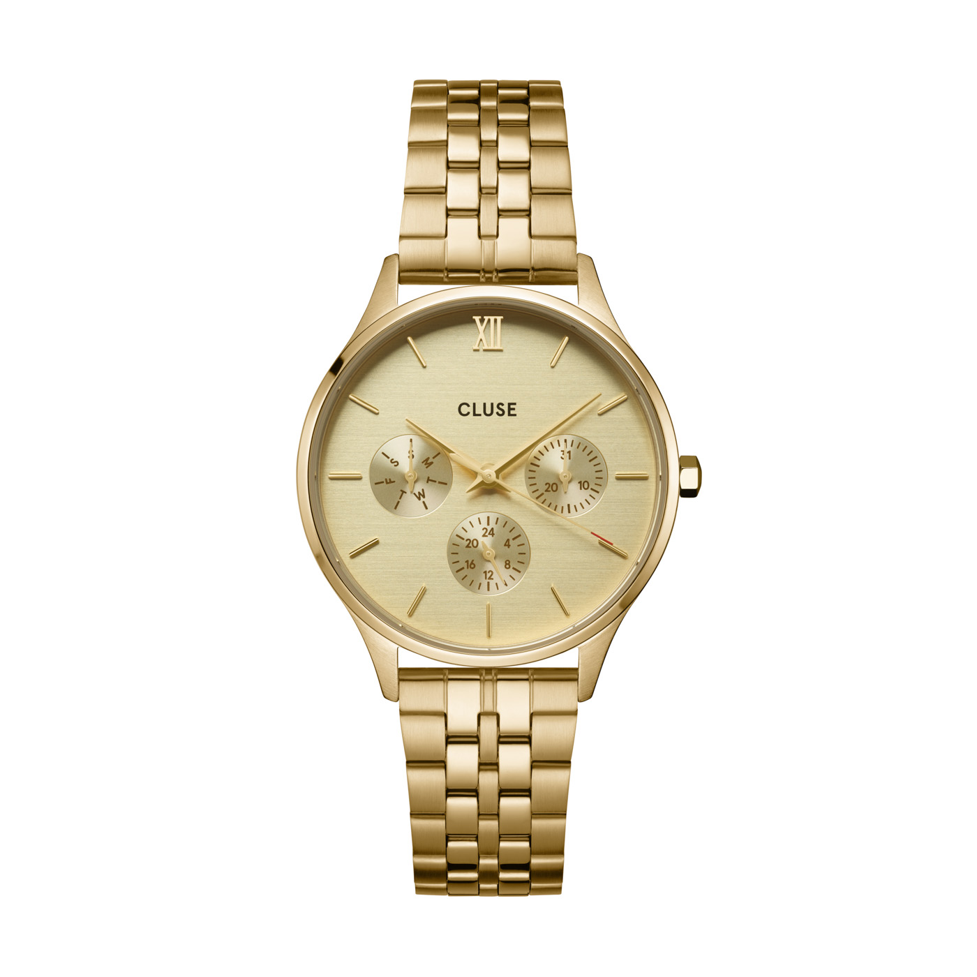 Minuit Multifunction dameshorloge Gold CW10701