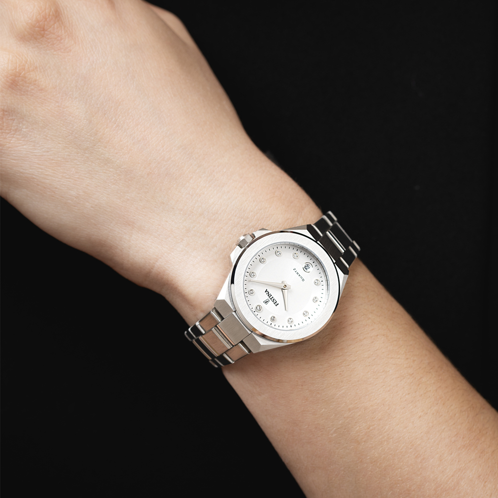 Dameshorloge Mademoiselle Silver - F20700-1