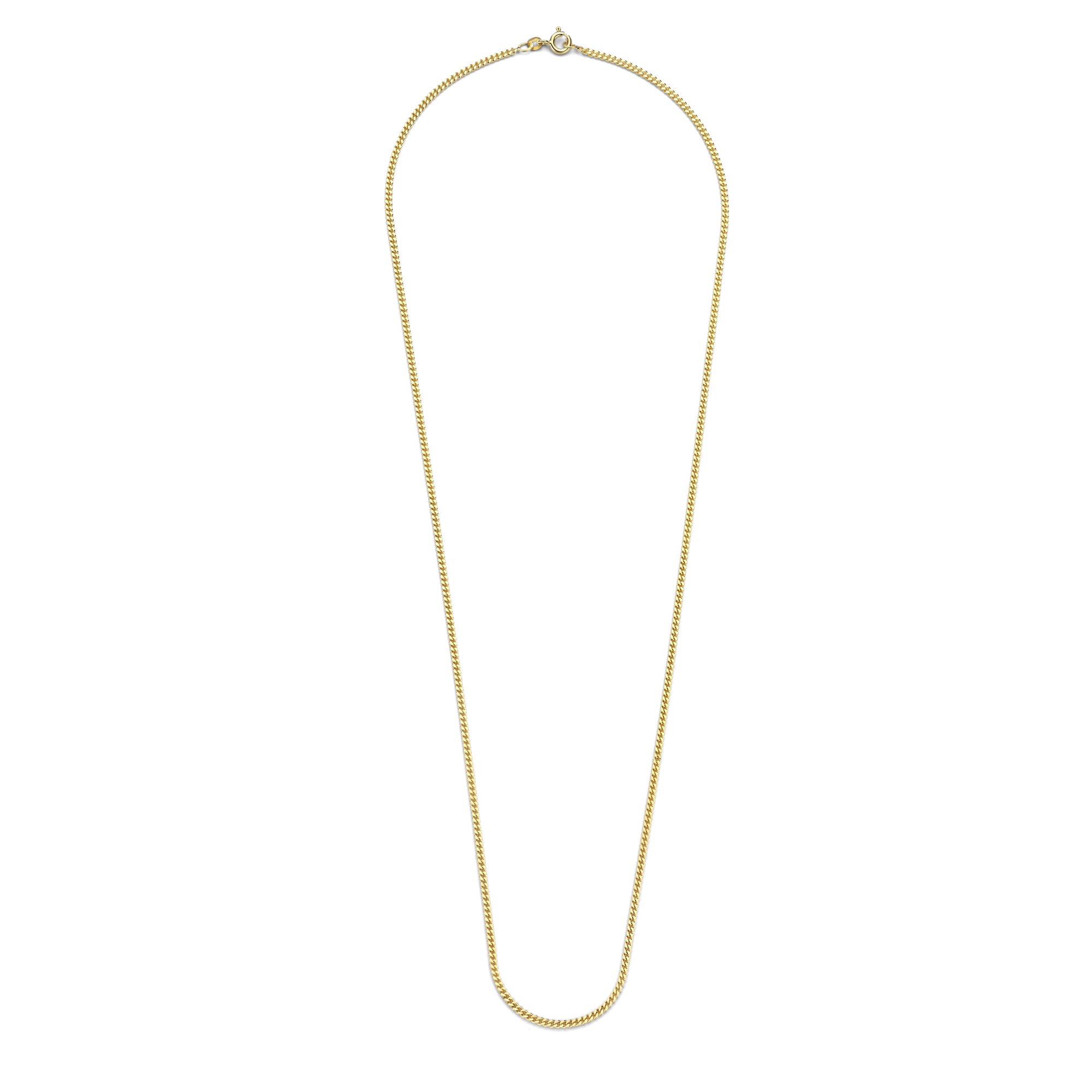 Geelgouden ketting C094-CURB-60-2.1-Y