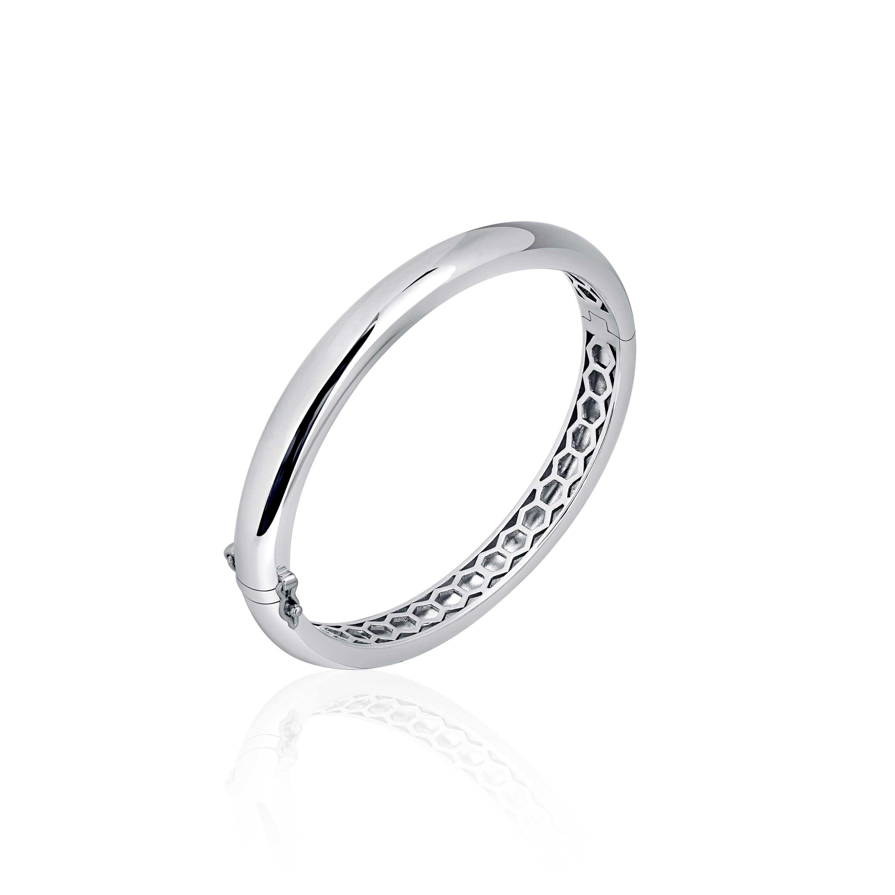 Bangle van sterling zilver SBA460