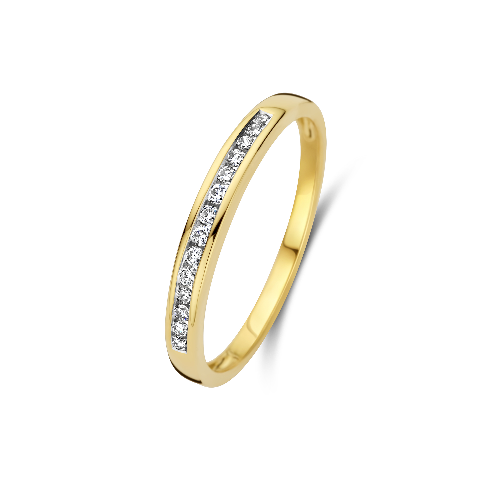 Geelgouden ring met diamant RP-04359-Y