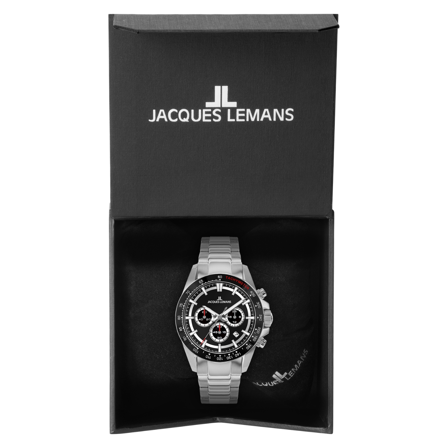 Herenhorloge Liverpool Chronograph Black - 1-2207A