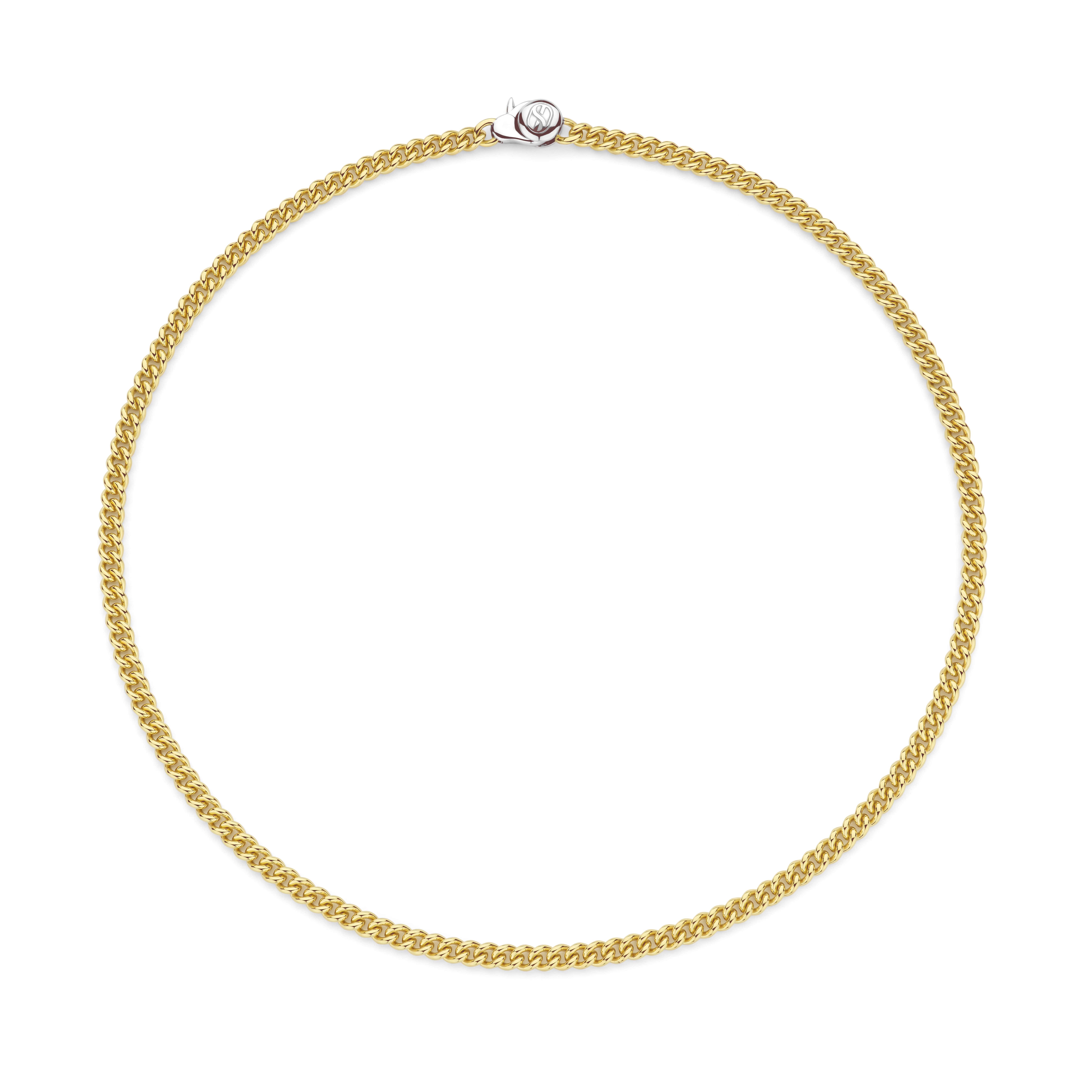 Schakelketting gold plated  - 34069SY