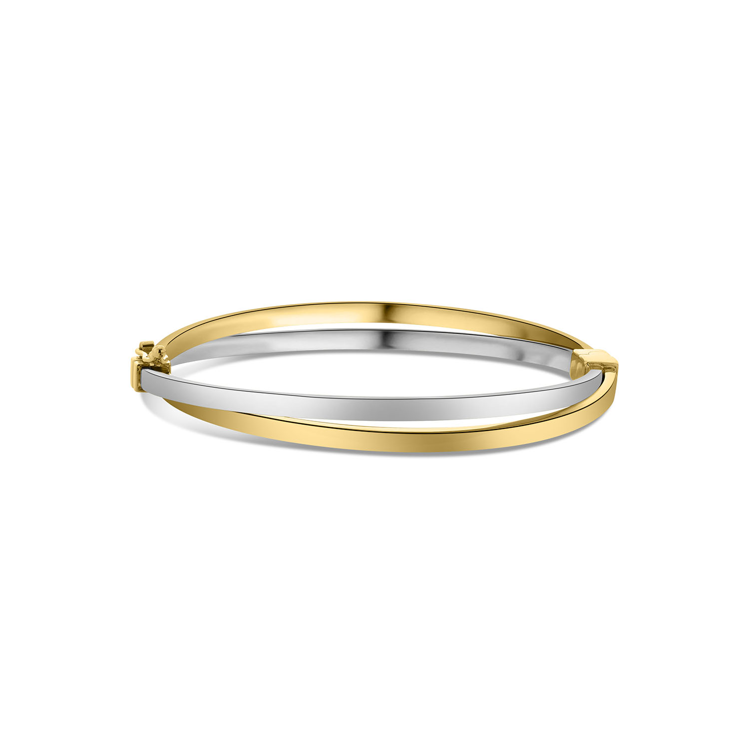 Bicolor bangle V515-CAP0233-YW