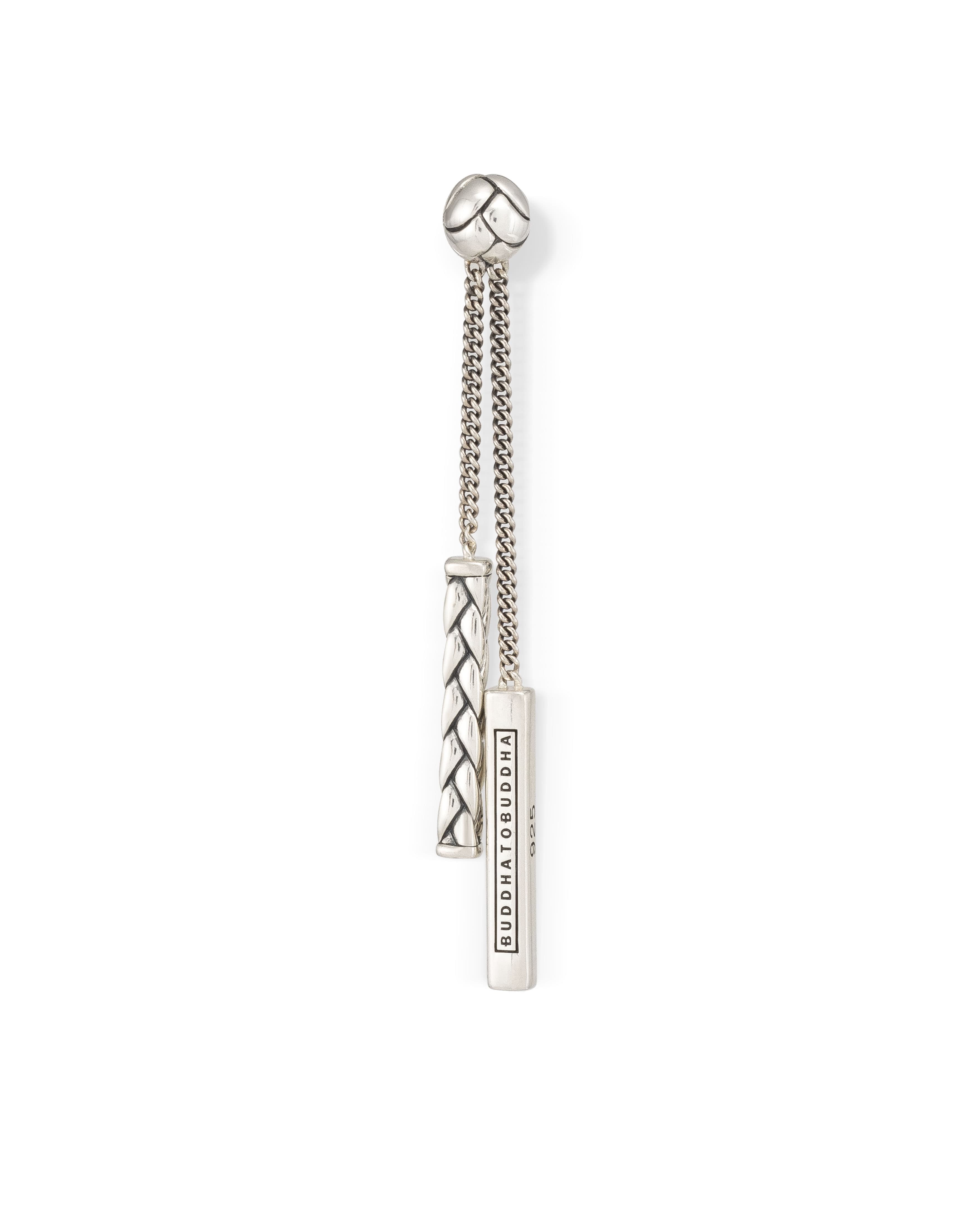 Oorhanger George enkel stuk van sterling zilver 428