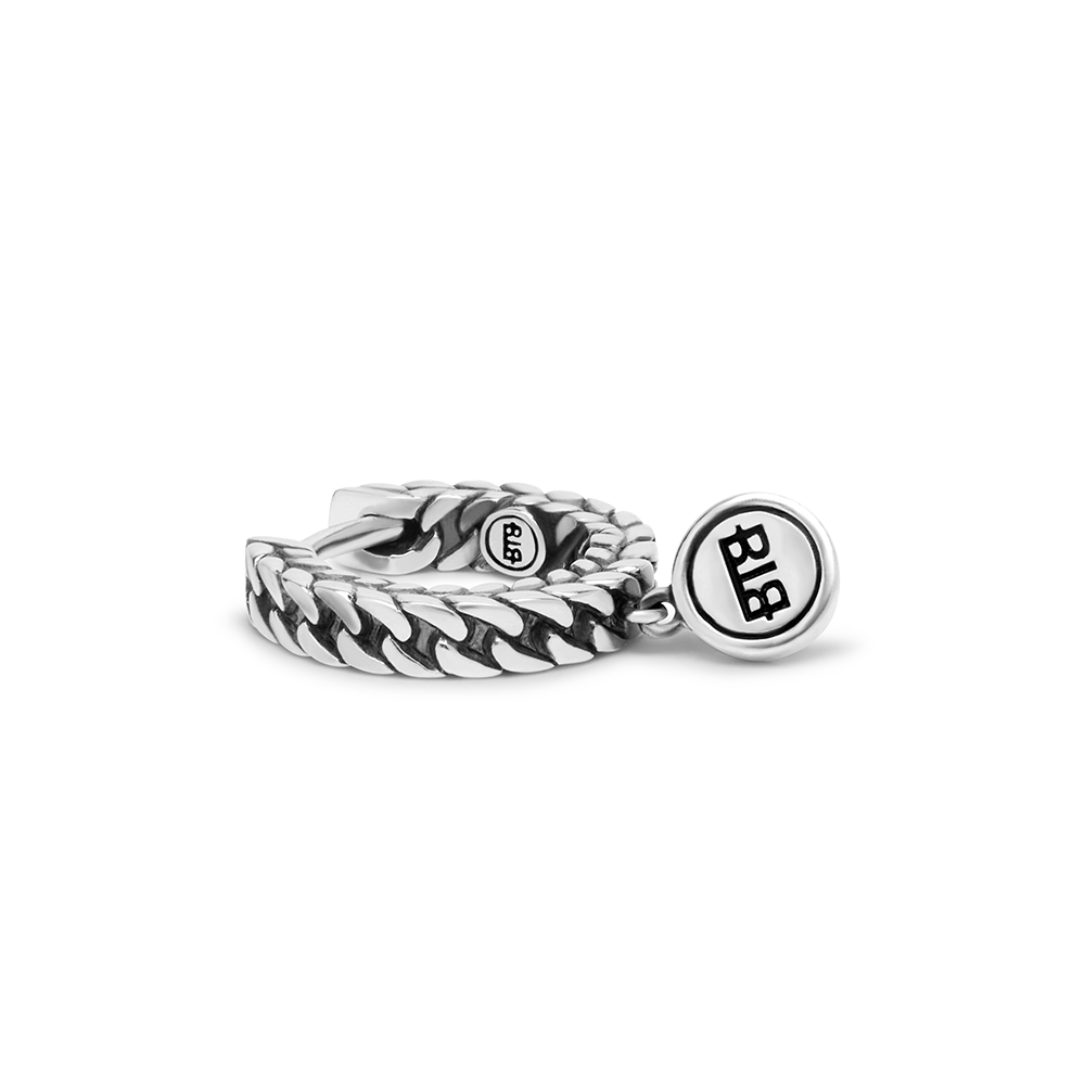 Oorring Esther enkel stuk van sterling zilver - 415