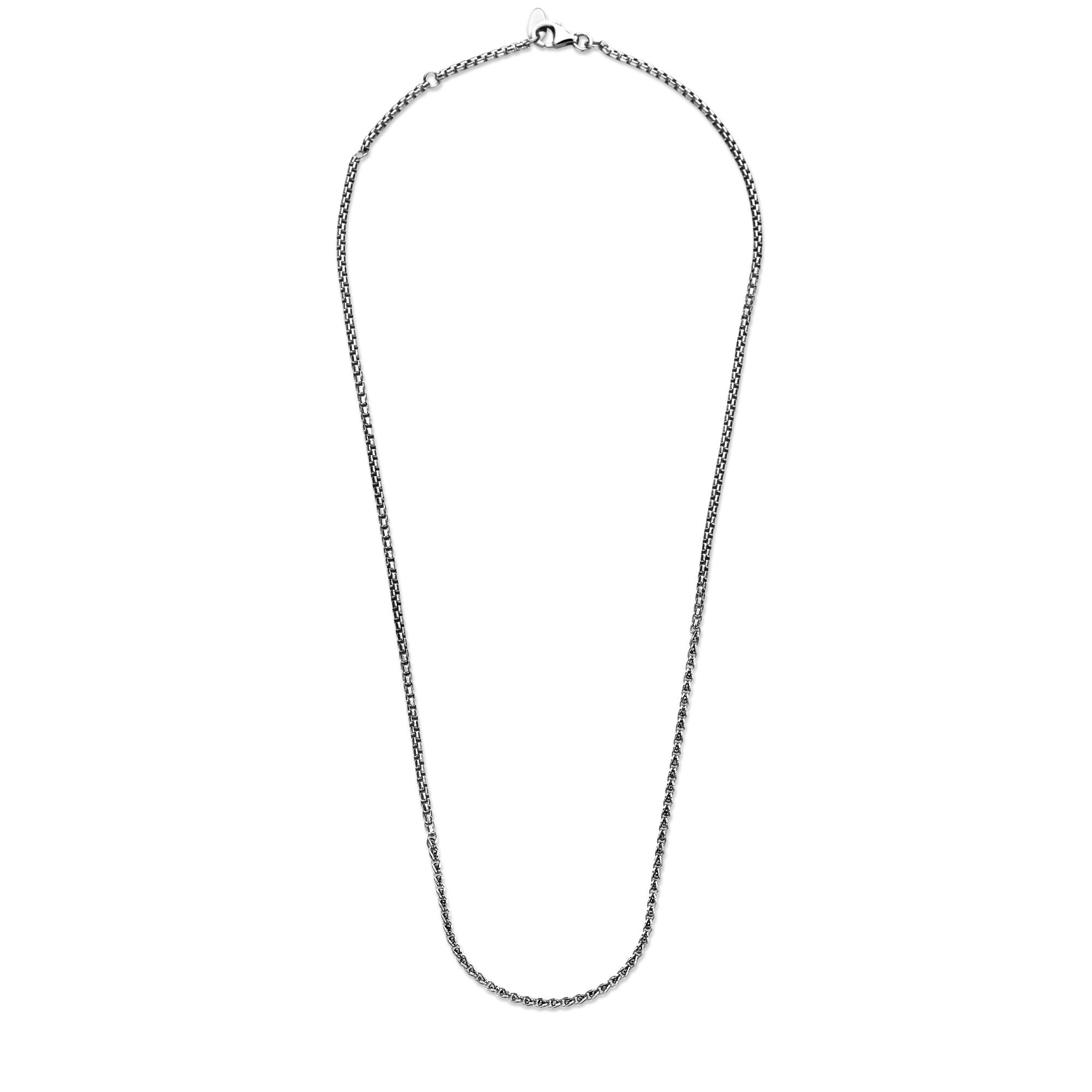 Sterling zilveren herencollier N524-CLURECANN-500