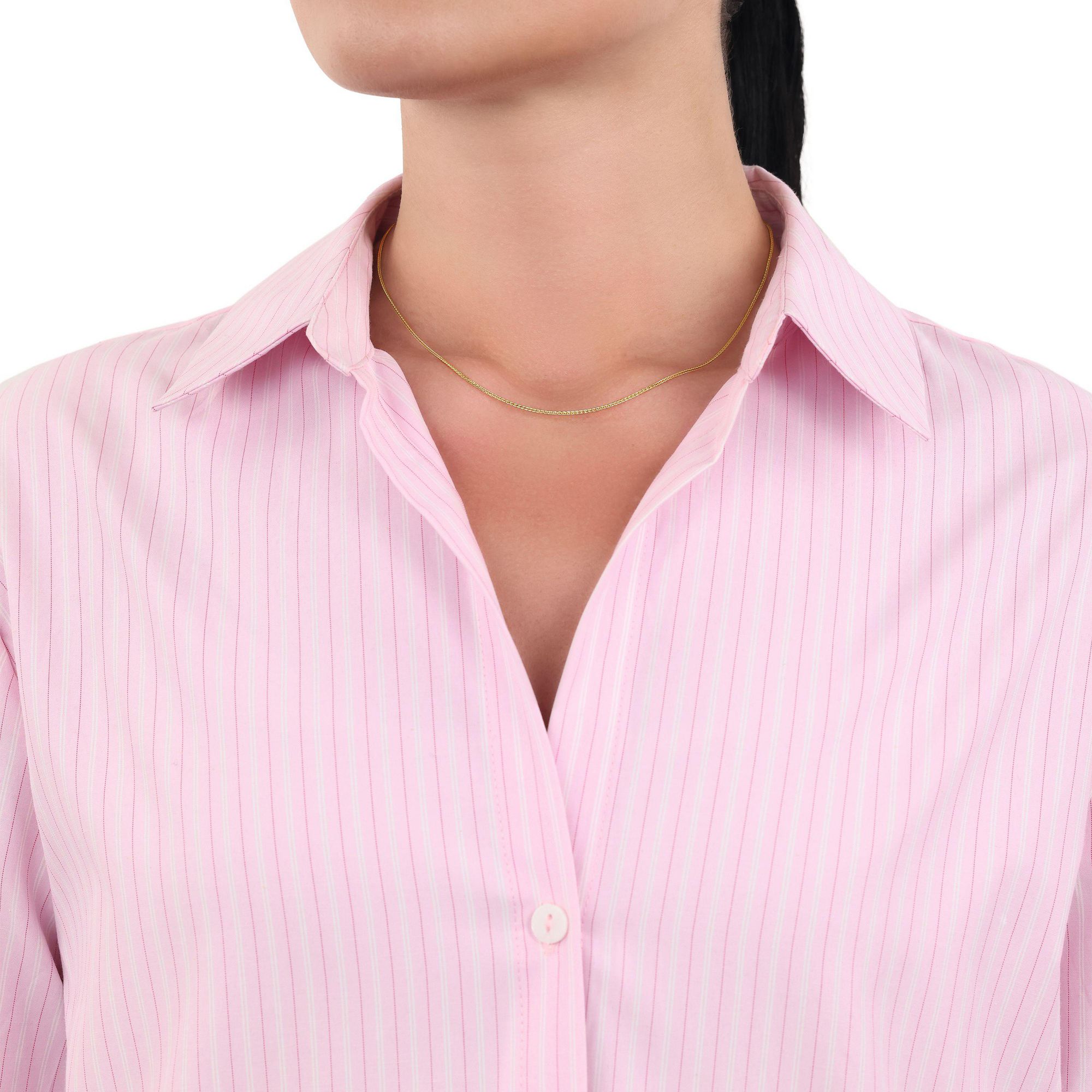 Geelgouden Spiga schakelketting - 2100216