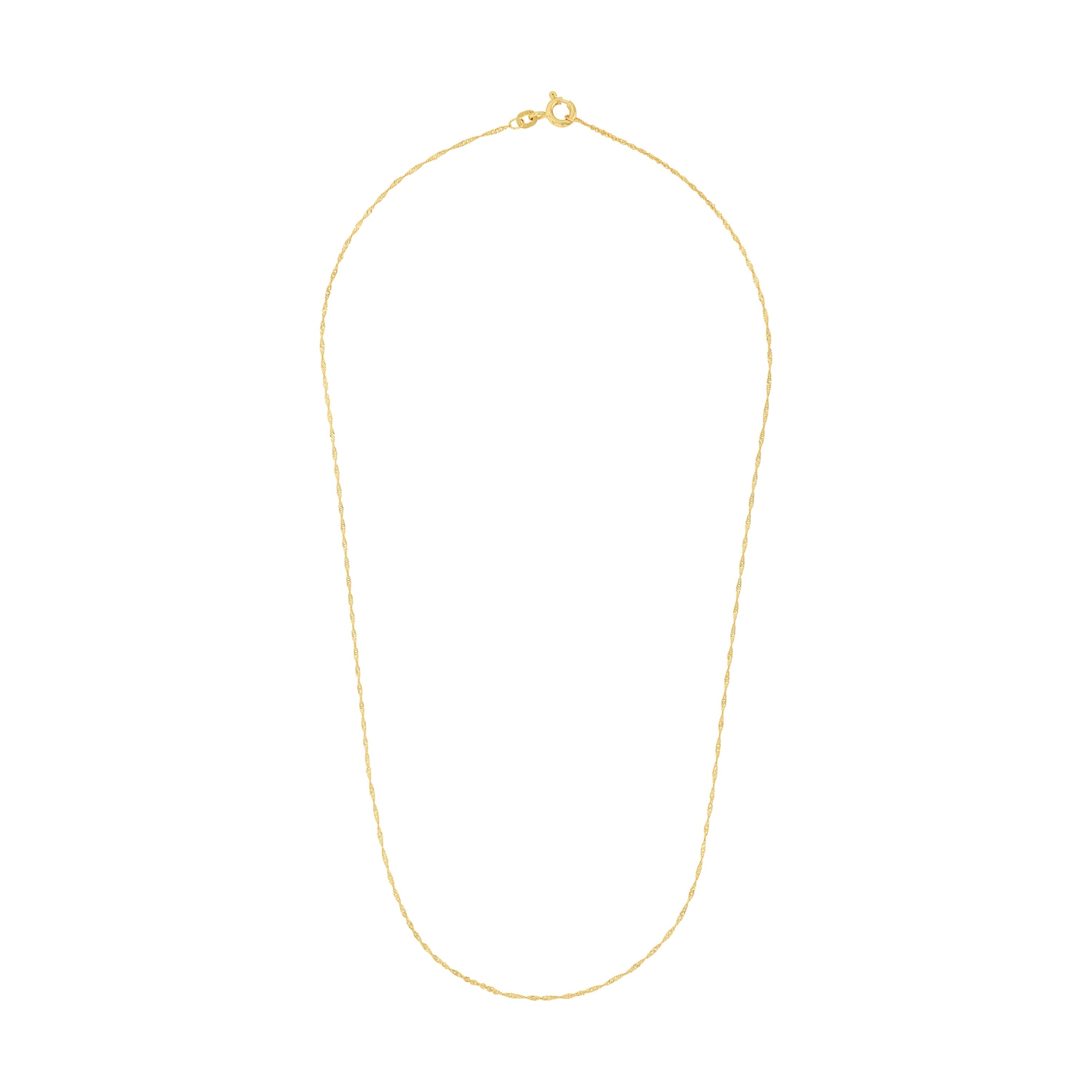 Schakelketting Singapore van geelgoud - 9980567