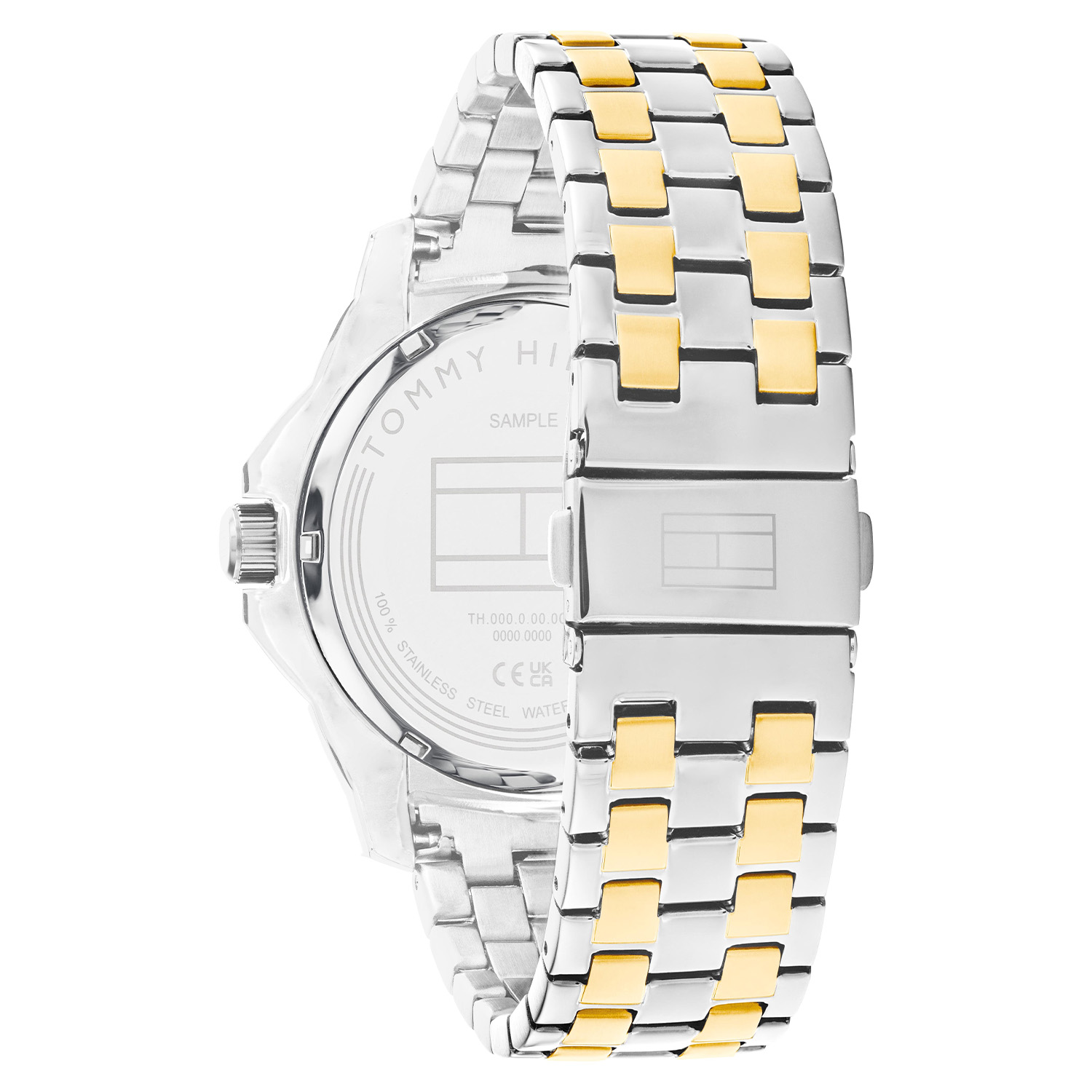 Horloge Heren Staal Bi-color Schakelband 44mm TH1710507