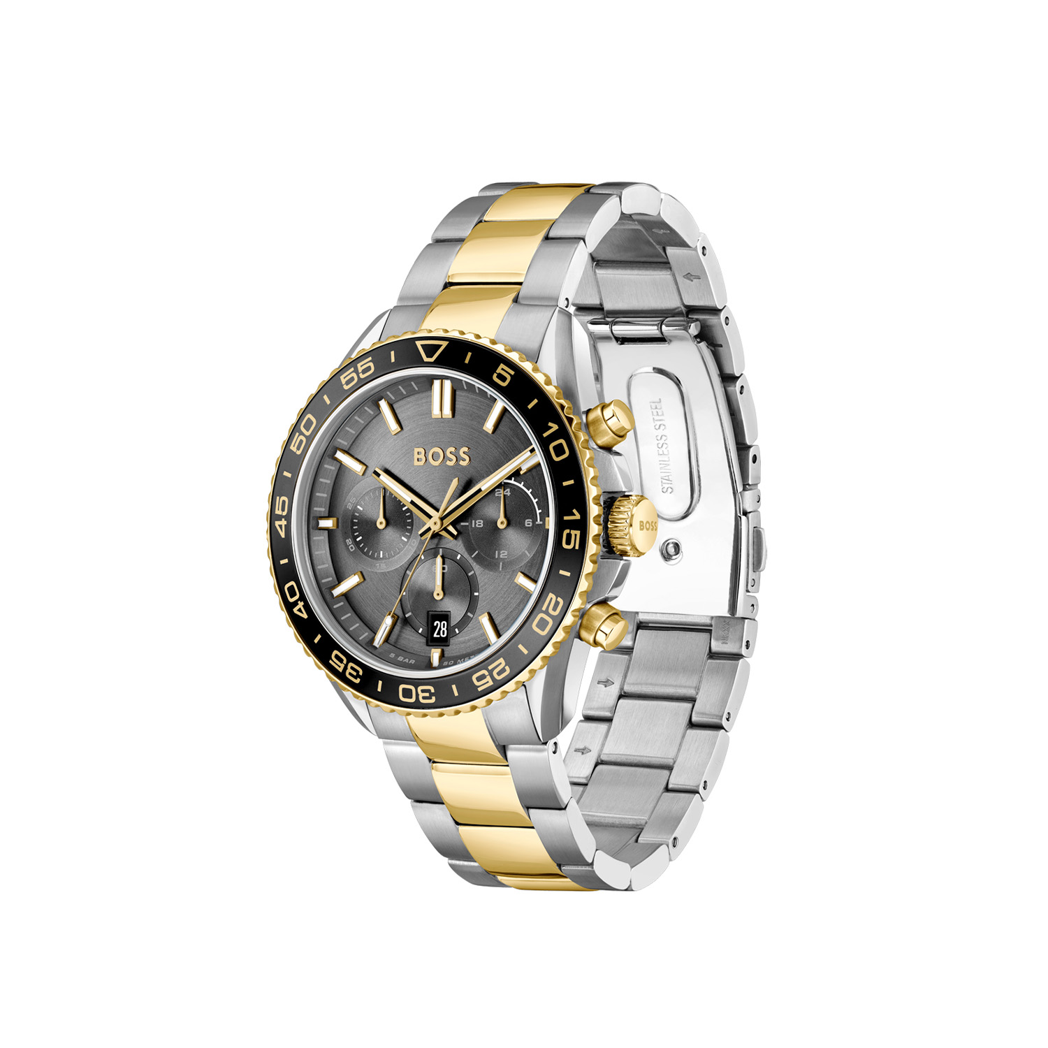 Herenhorloge Runner Quartz met chronograaf 43 mm HB1514144