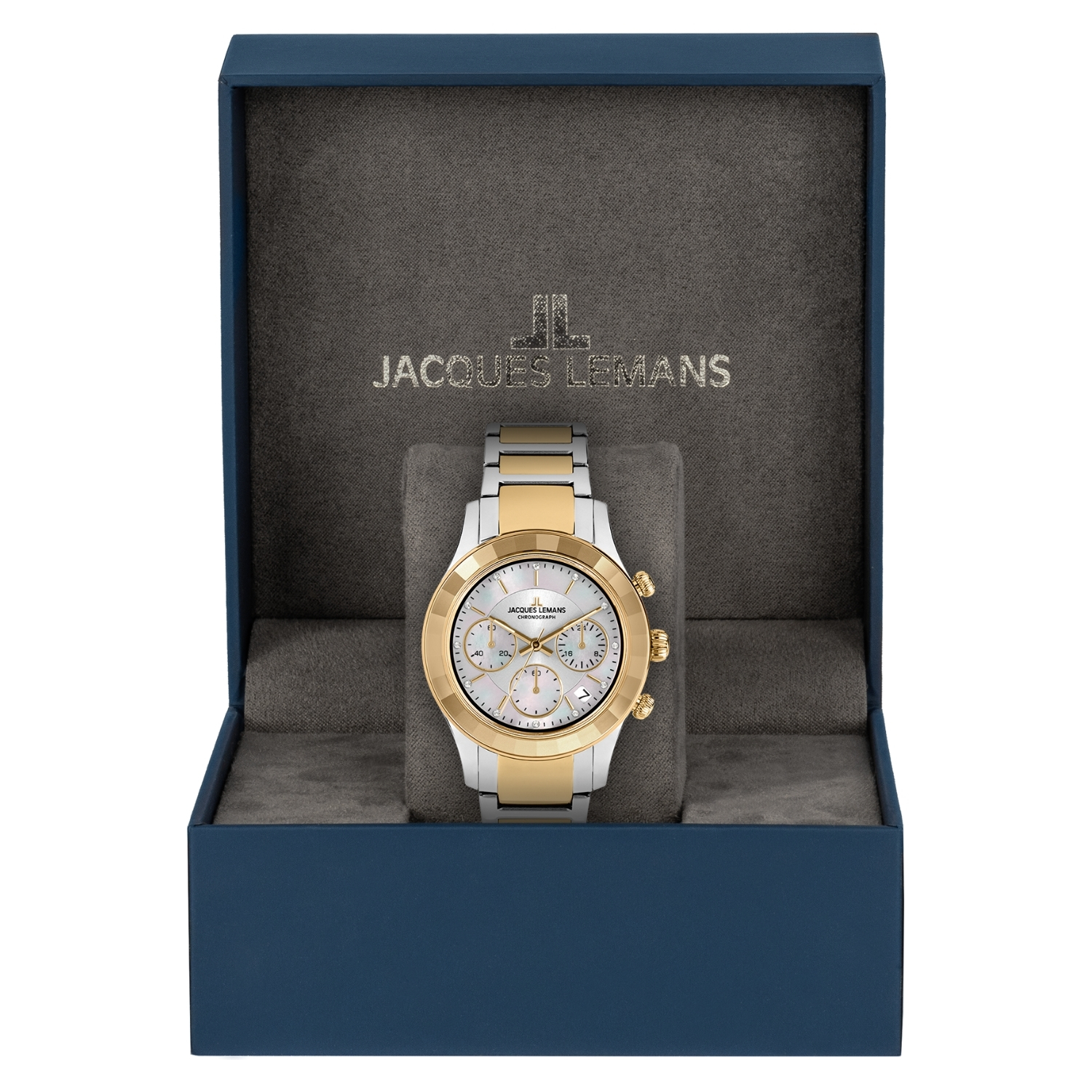 Dameshorloge Venice Chronograph Bicolor - 1-2151G