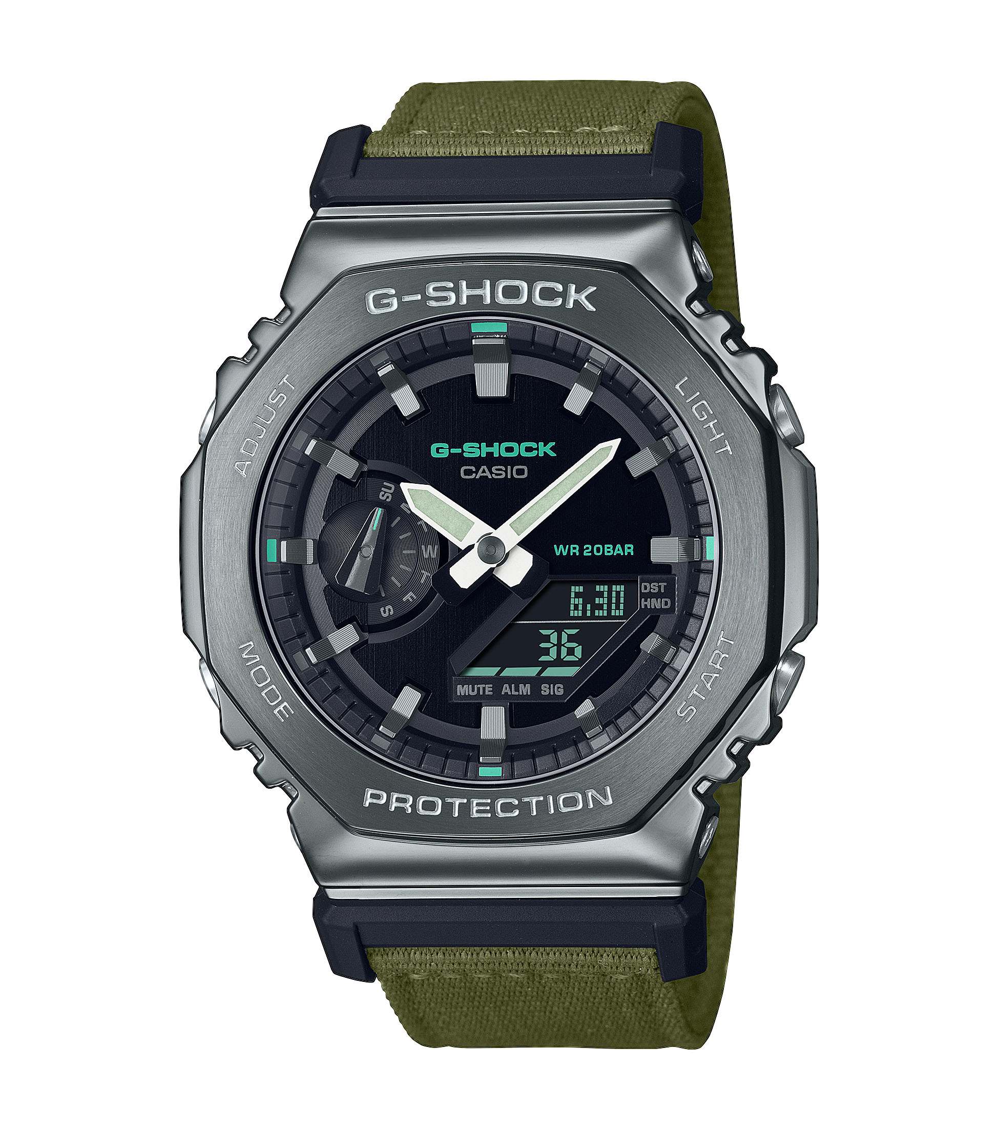 Herenhorloge Groen GM-2100CB-3AER