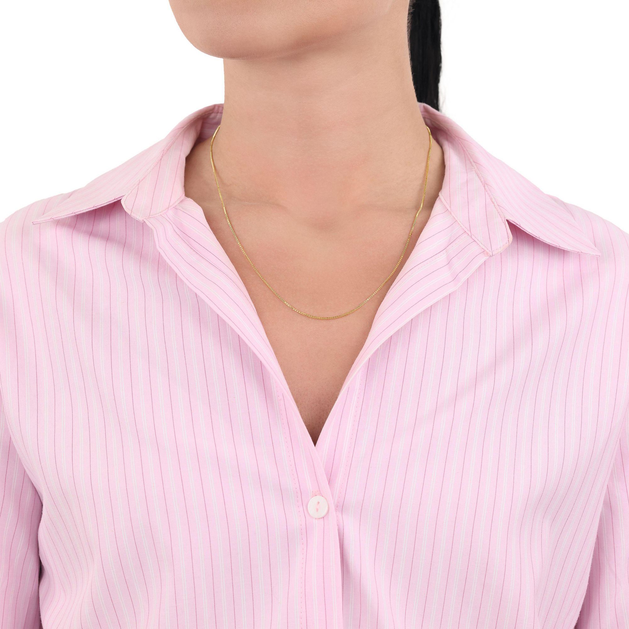 Geelgouden collier Venetiaans N484-2100342