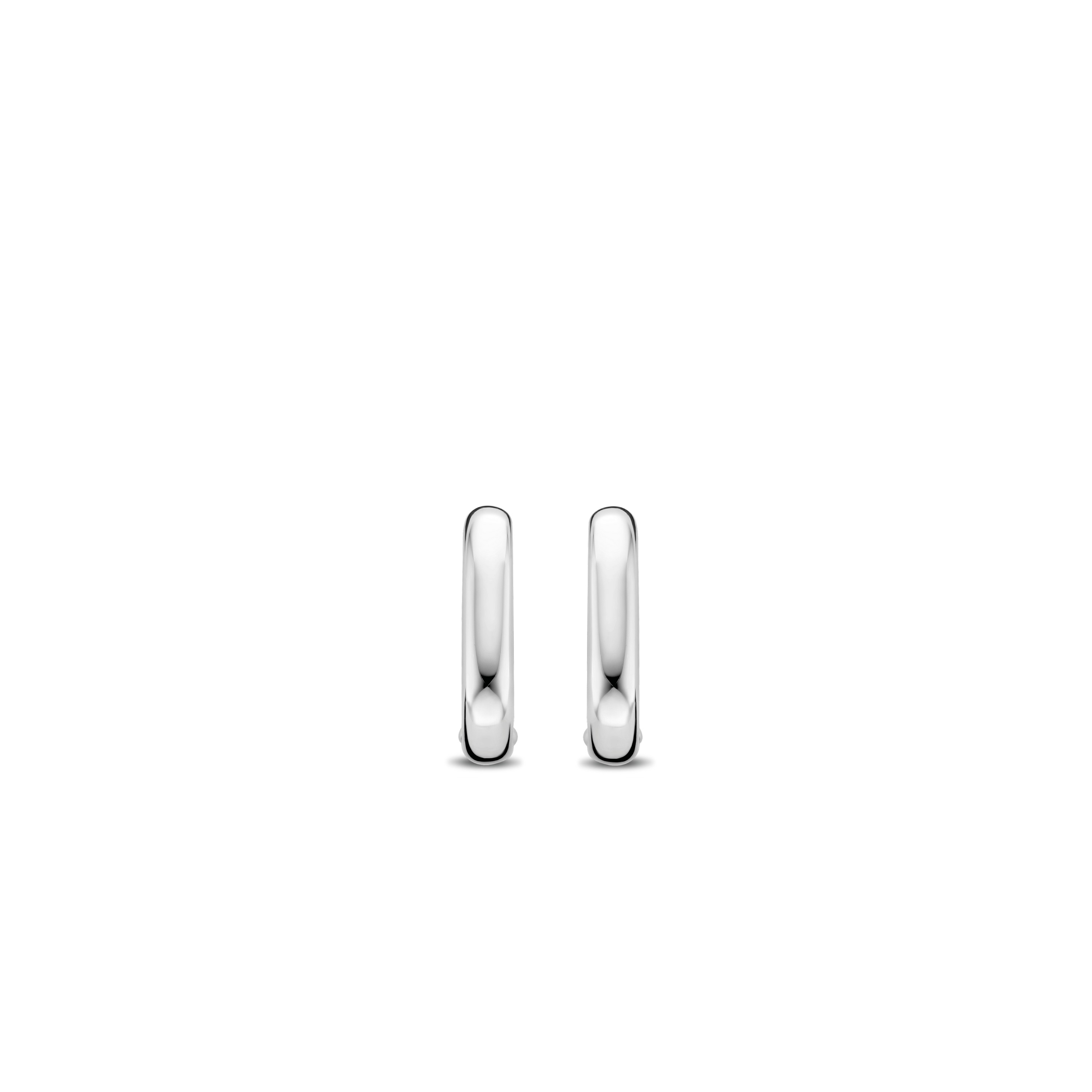 Oorringen sterling zilver Ovaal - 7845SI