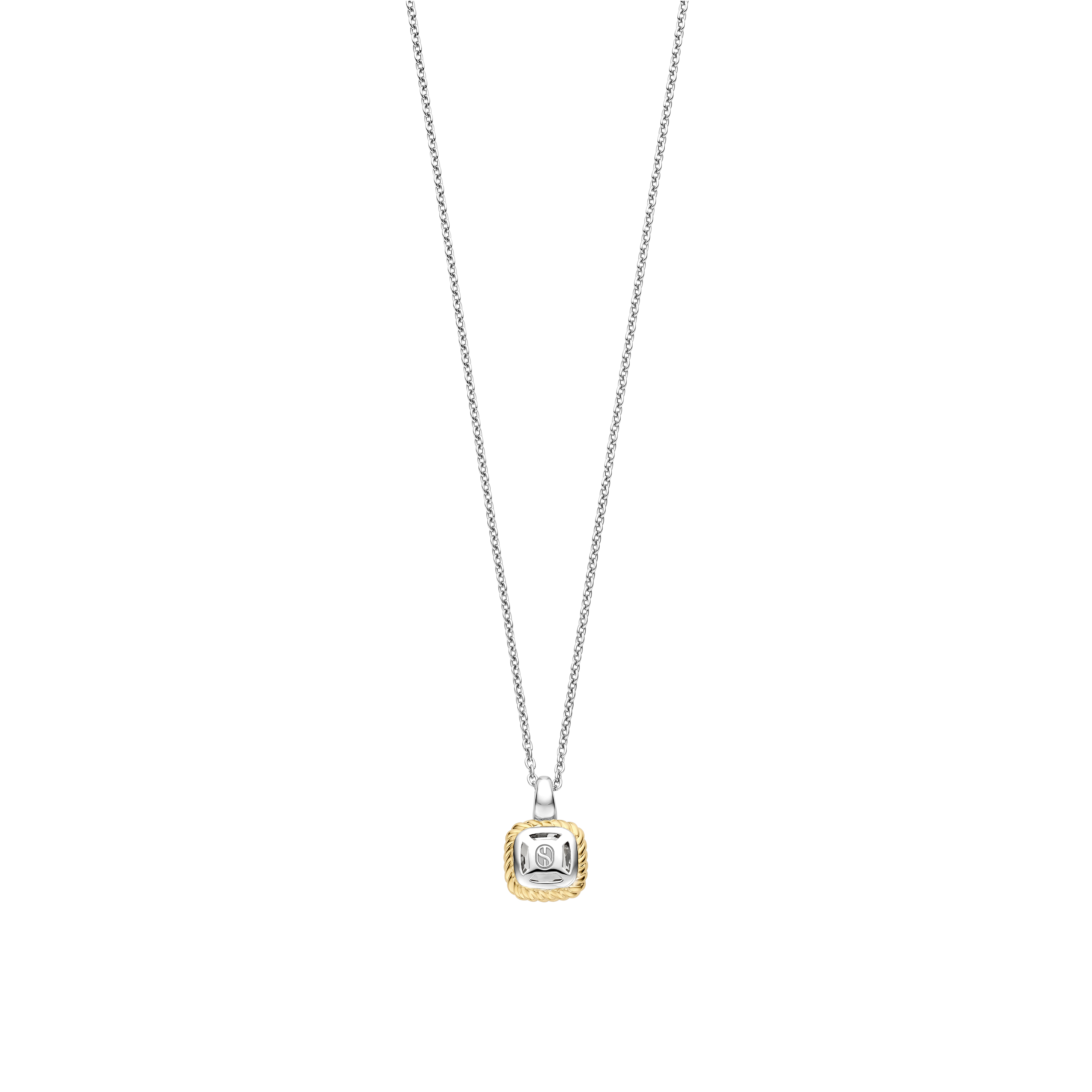 Ketting sterling zilver met Kristal hanger - 34111GG