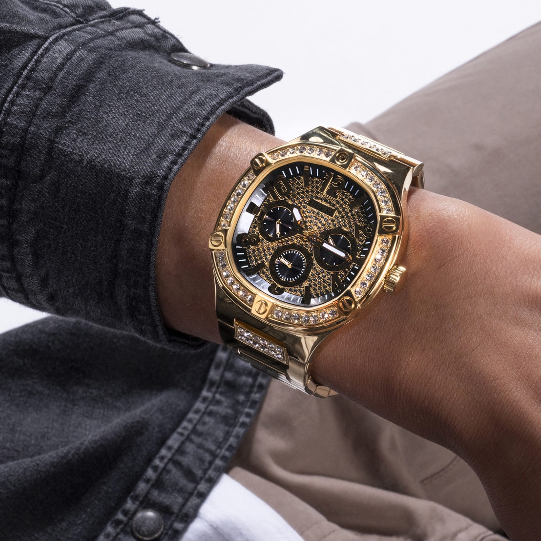 Herenhorloge Guess Watches DUKE GW0576G2