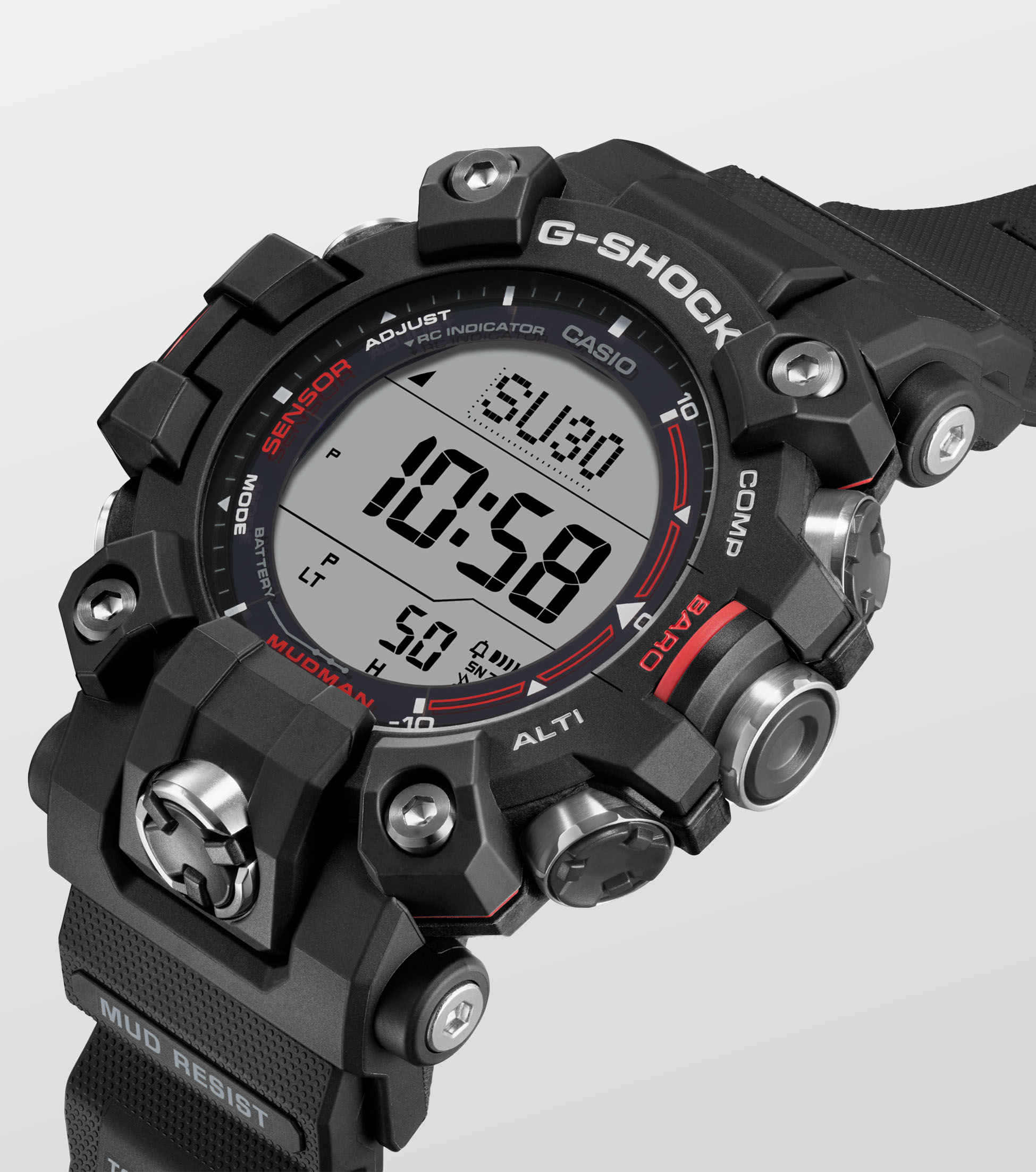 Herenhorloge Mudman Solar Quartz 52,7 mm GW-9500-1ER Herenhorloge Mudman Solar Quartz 52,7 mm GW-9500-1ER
