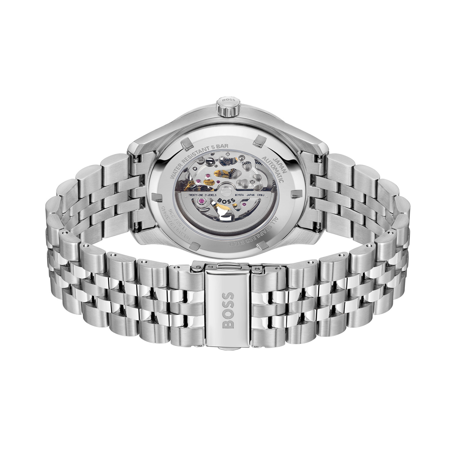 Herenhorloge Principe Skeleton Groen - HB1514236