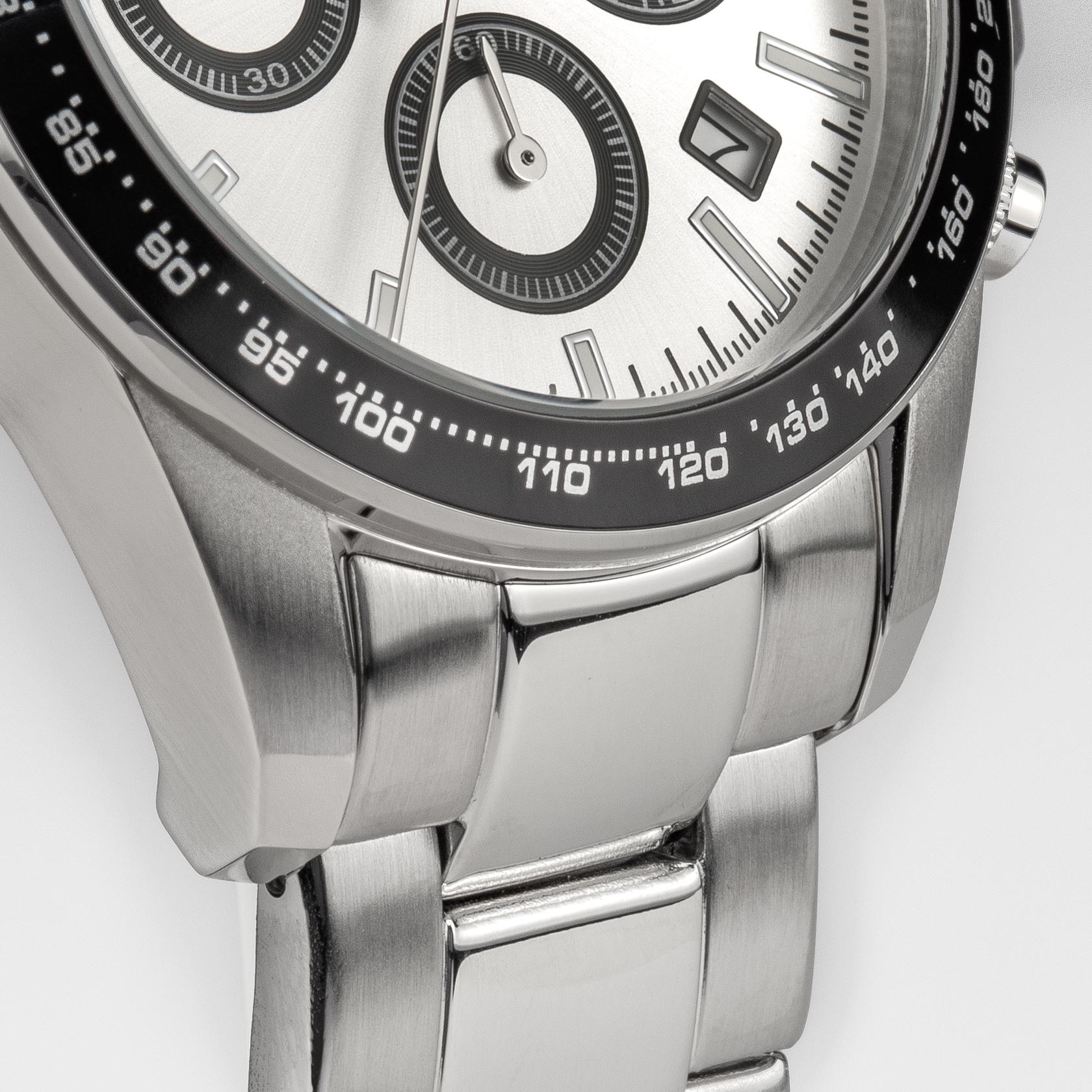 Herenhorloge Liverpool Chronograph Silver - 1-1877F