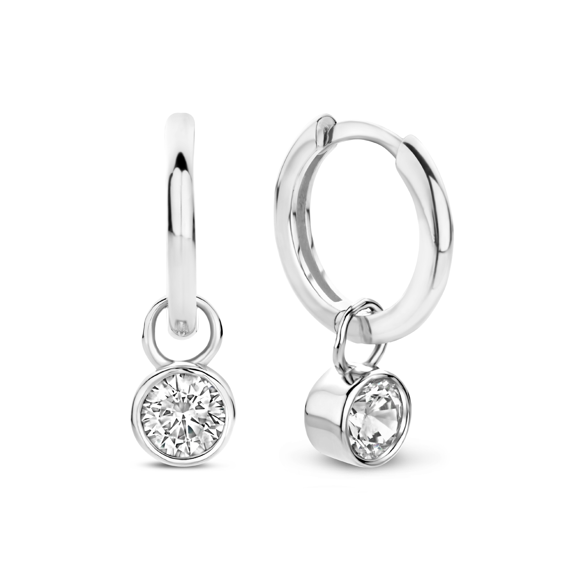 Oorhangers van sterling zilver met zirkonia 2026220 Oorhangers van sterling zilver met zirkonia 2026220