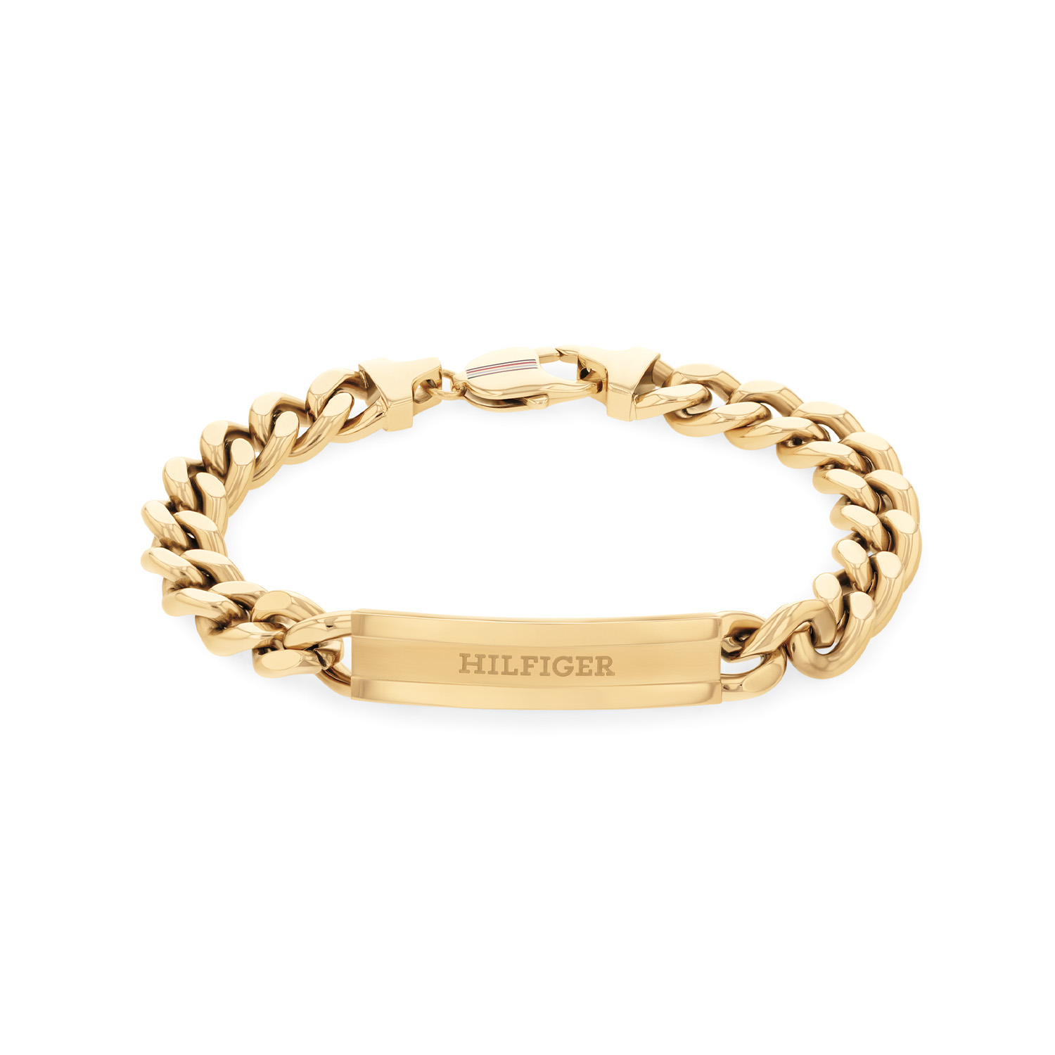 Schakelarmband van goudkleurig staal TJ2790580