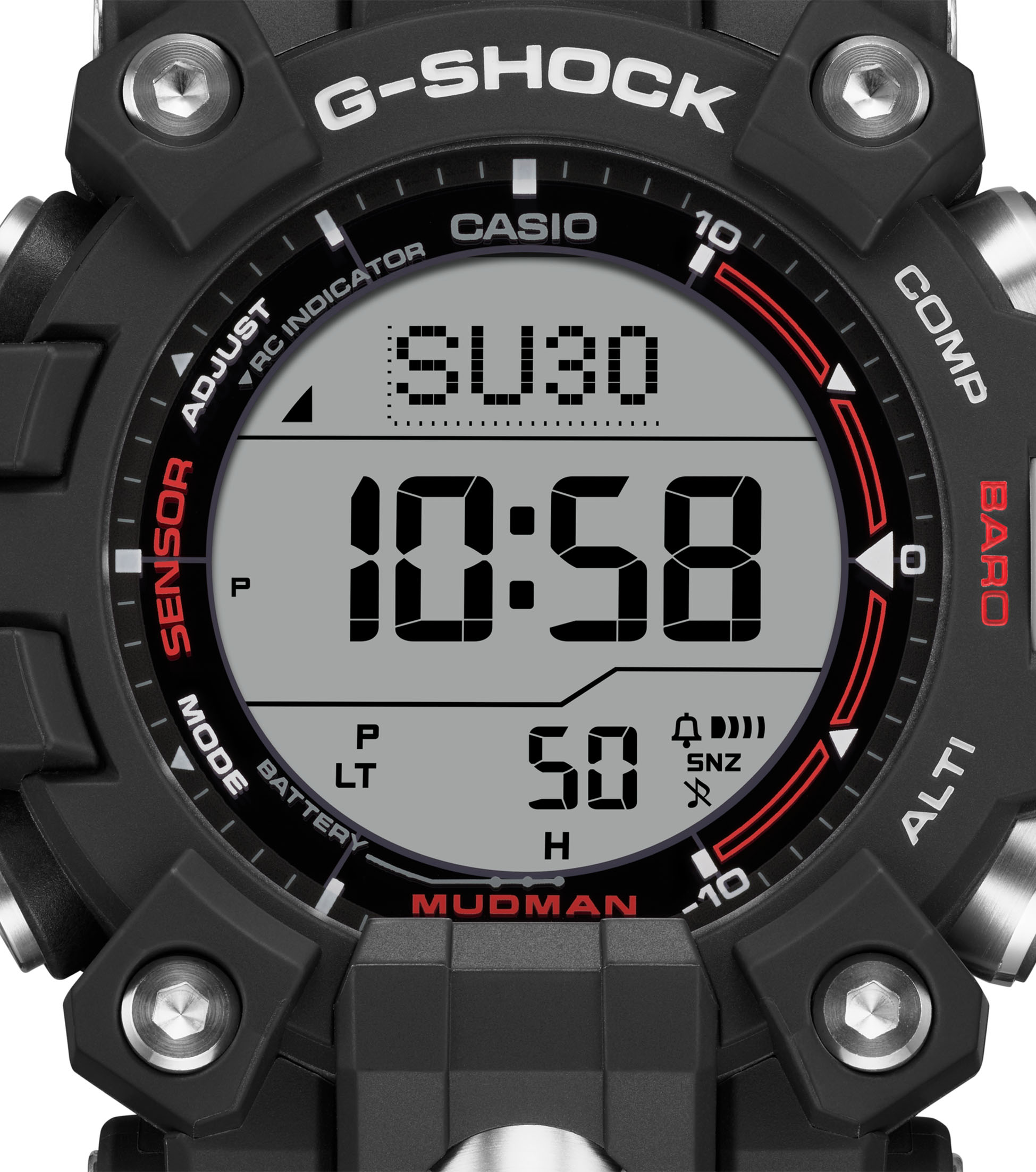 Herenhorloge Mudman Solar Quartz 52,7 mm GW-9500-1ER Herenhorloge Mudman Solar Quartz 52,7 mm GW-9500-1ER
