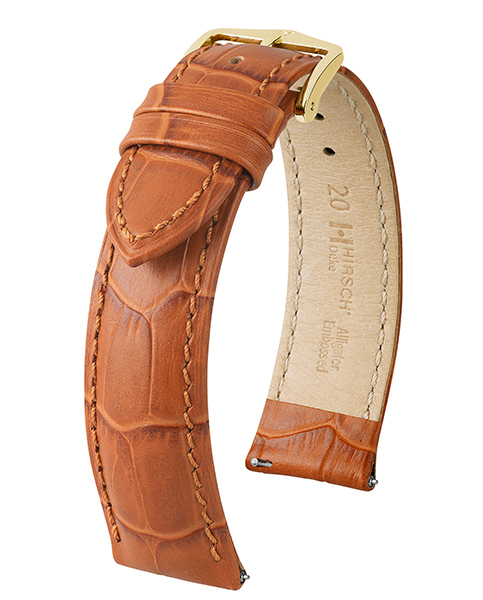 Horlogeband Duke M van leer 14 mm 01028175-1