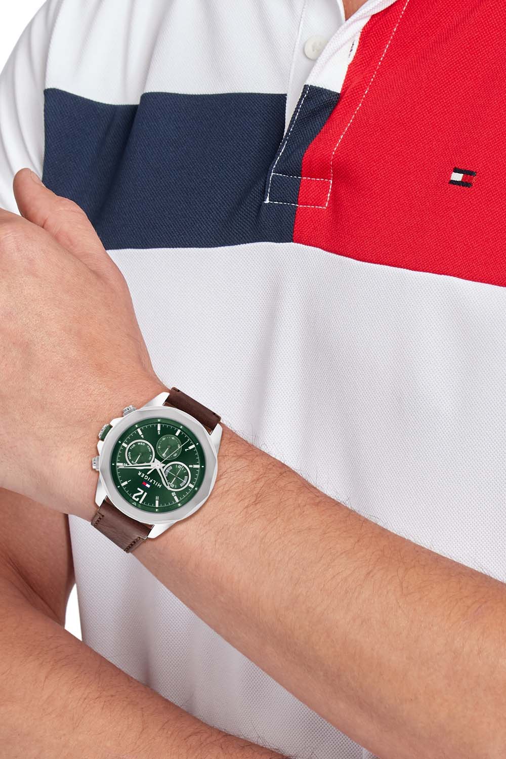 Tommy Hilfiger TH1792064 Horloge Heren Bruin