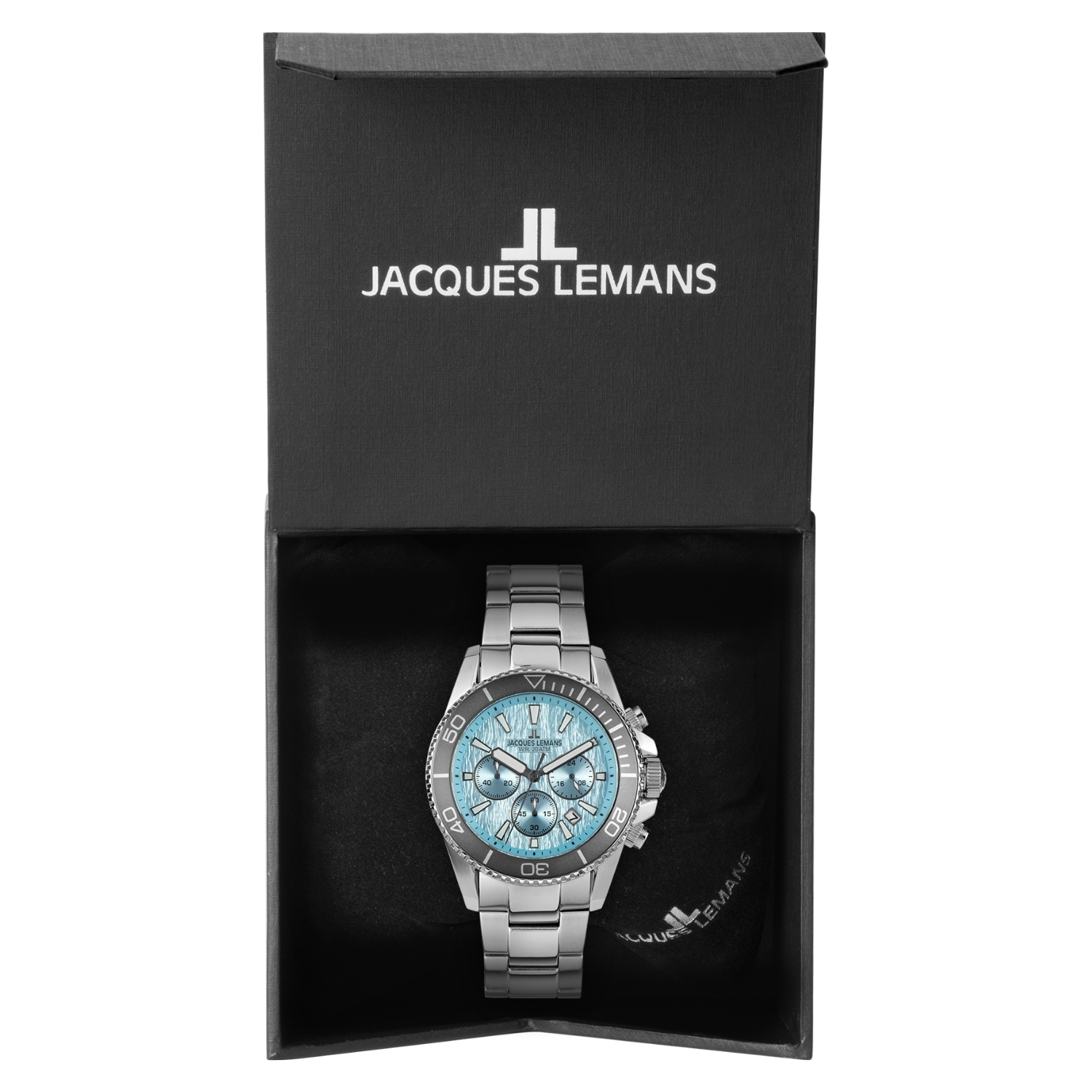 Herenhorloge Liverpool Diver Chronograph Blue - 1-2206K Herenhorloge Liverpool Diver Chronograph Blue - 1-2206K
