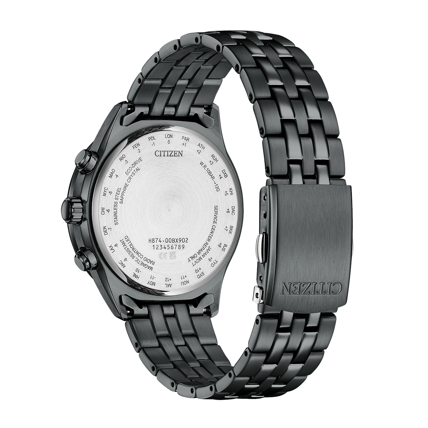 Herenhorloge Radio Controlled Moonphase - BY1036-56L