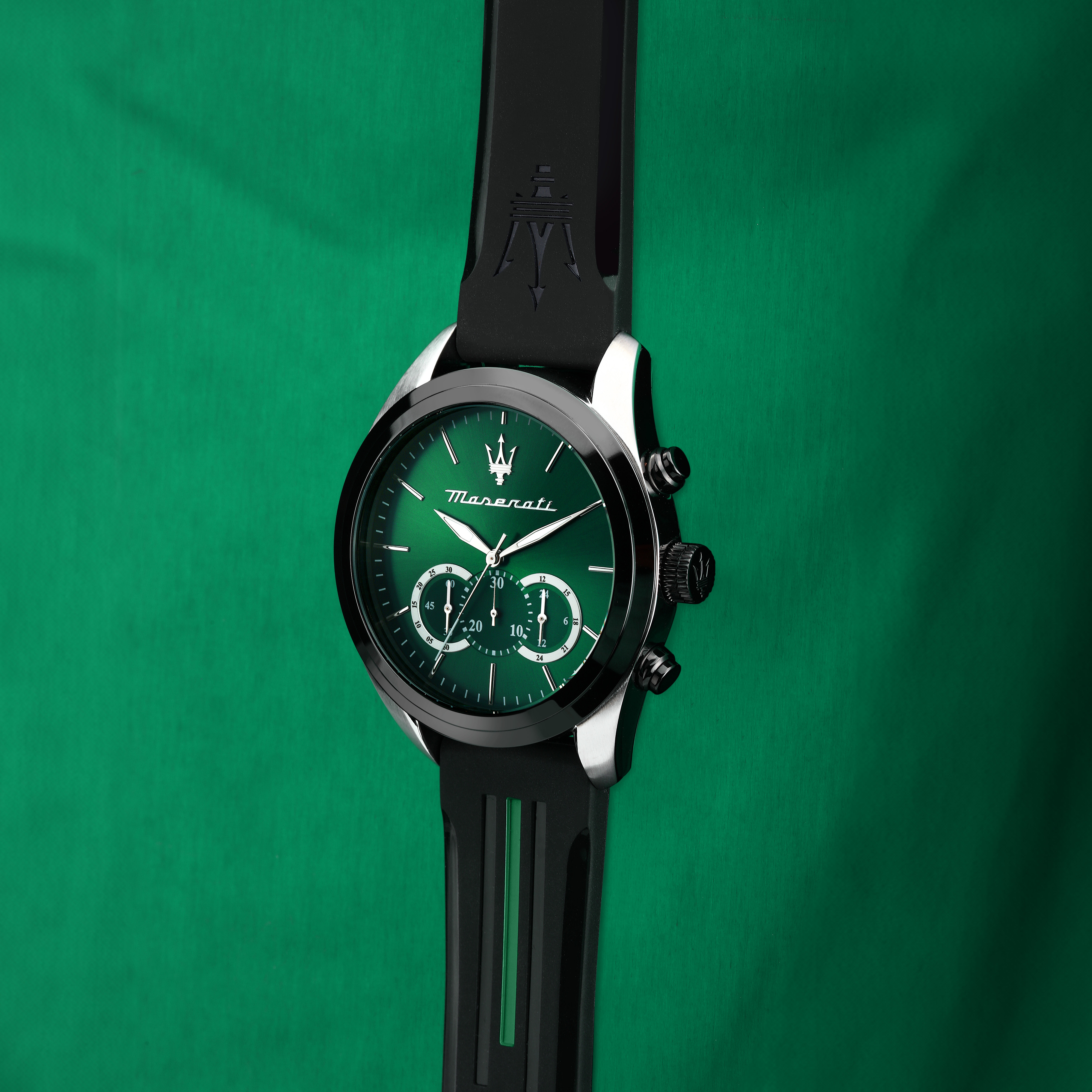 Herenhorloge Traguardo Chronograph Green - R8871612043