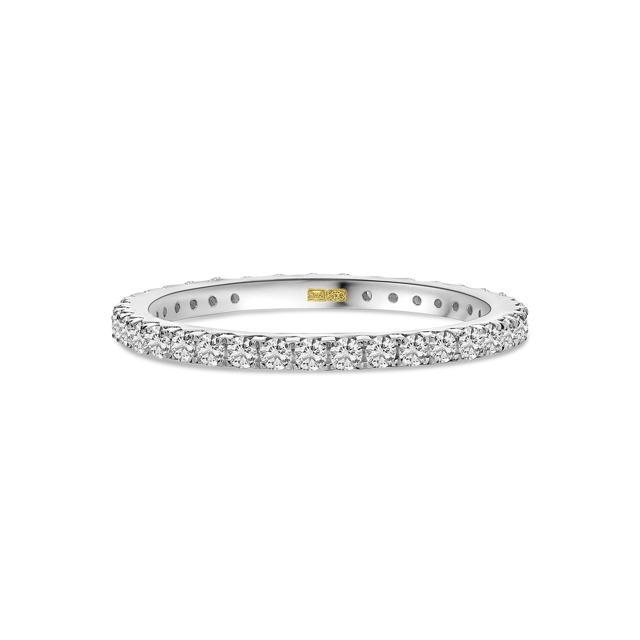 Witgouden eternity ring met diamanten R480-RDF21922A002-LG-W