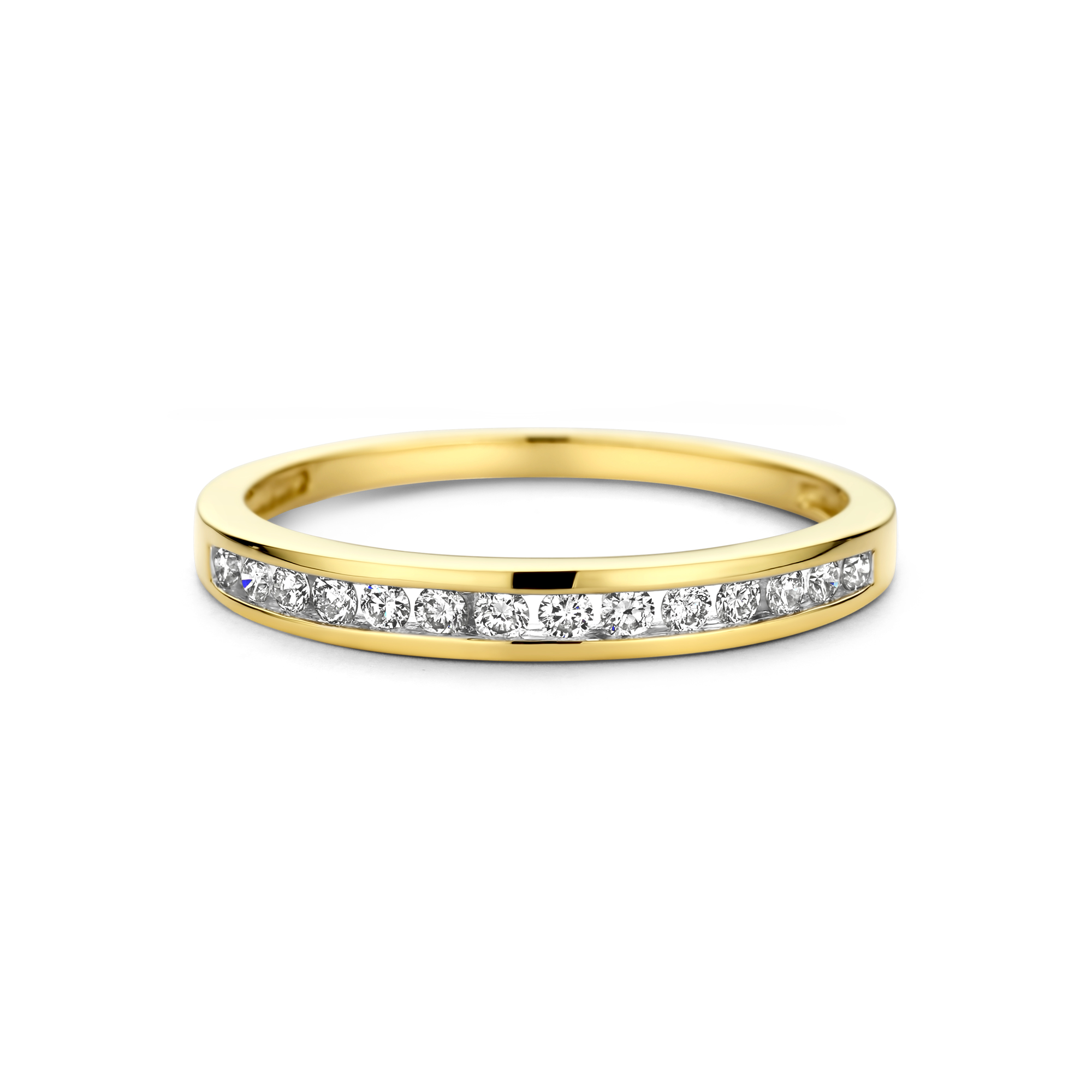 Geelgouden ring met diamant RP-03775-Y