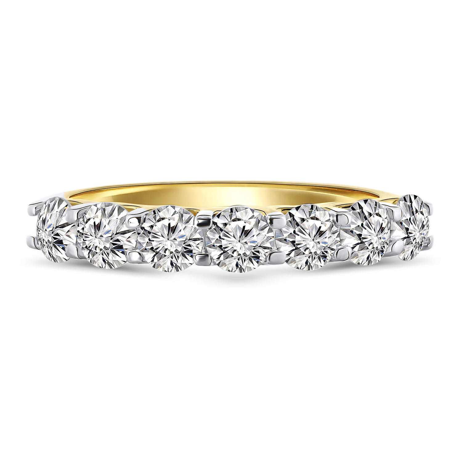 Gouden ring met zirkonia R03-59870-Z