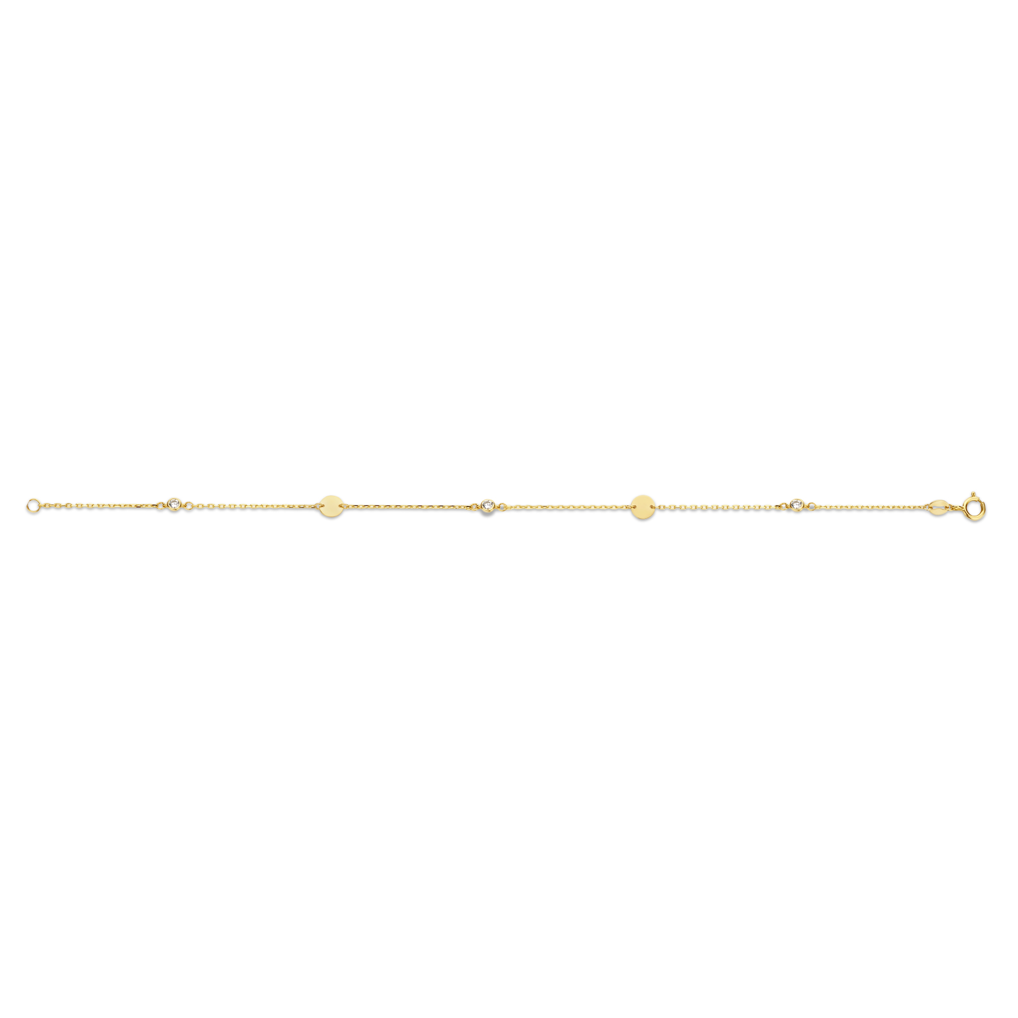 Geelgouden armband 6B5914