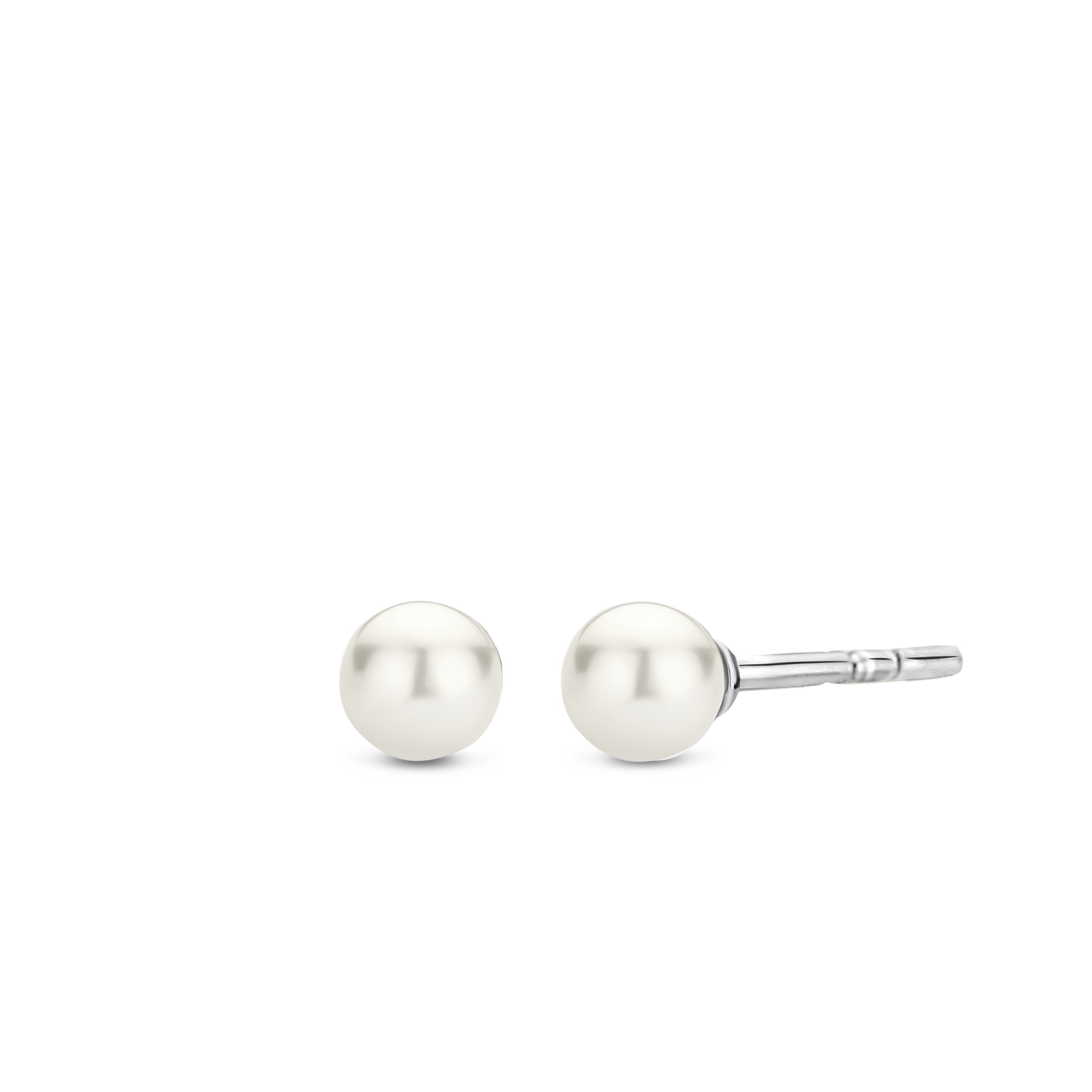 Oorknoppen van sterling zilver met parel 7940PW
