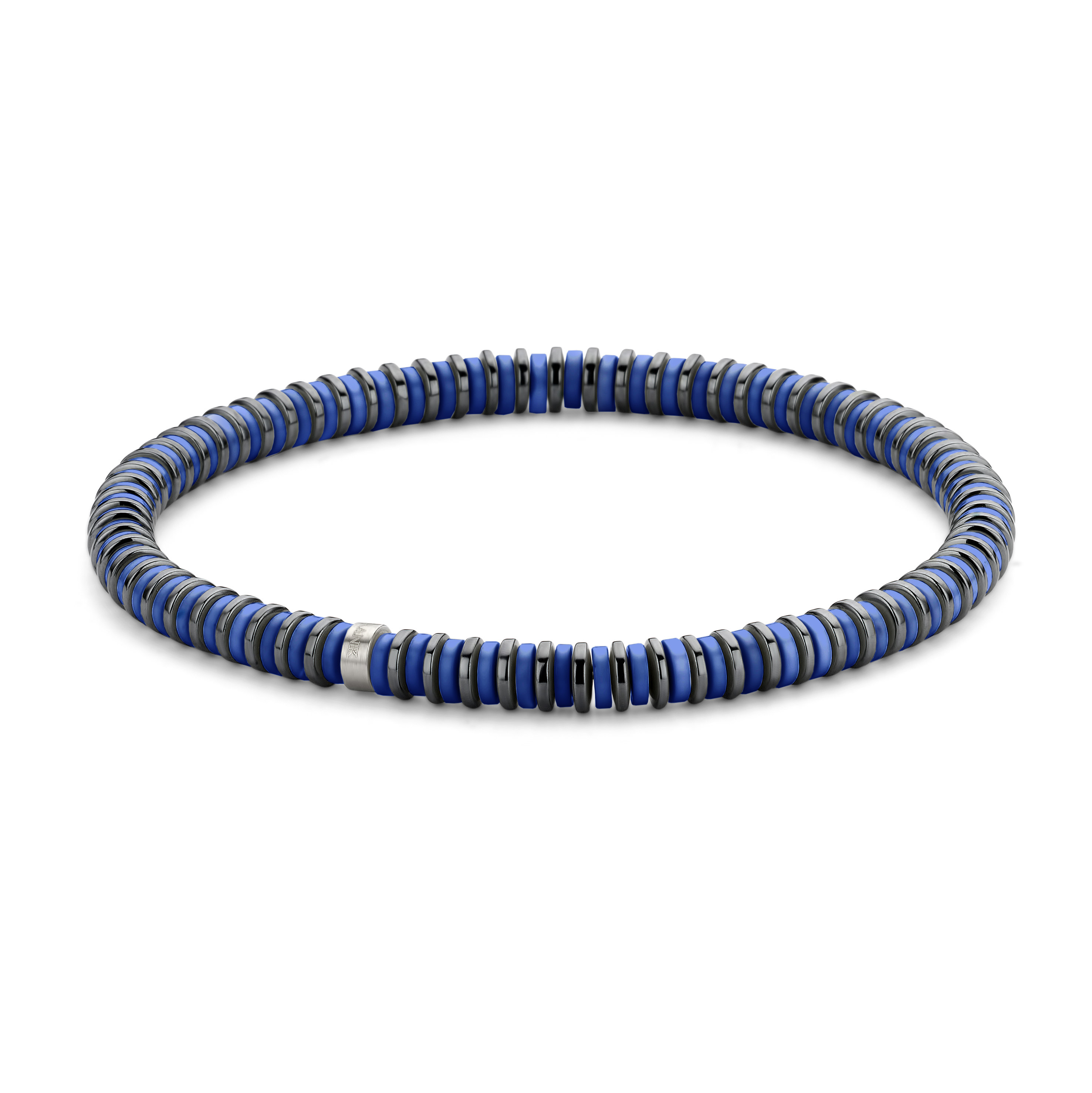 Armband met hematiet en natuursteen 7FB-0430