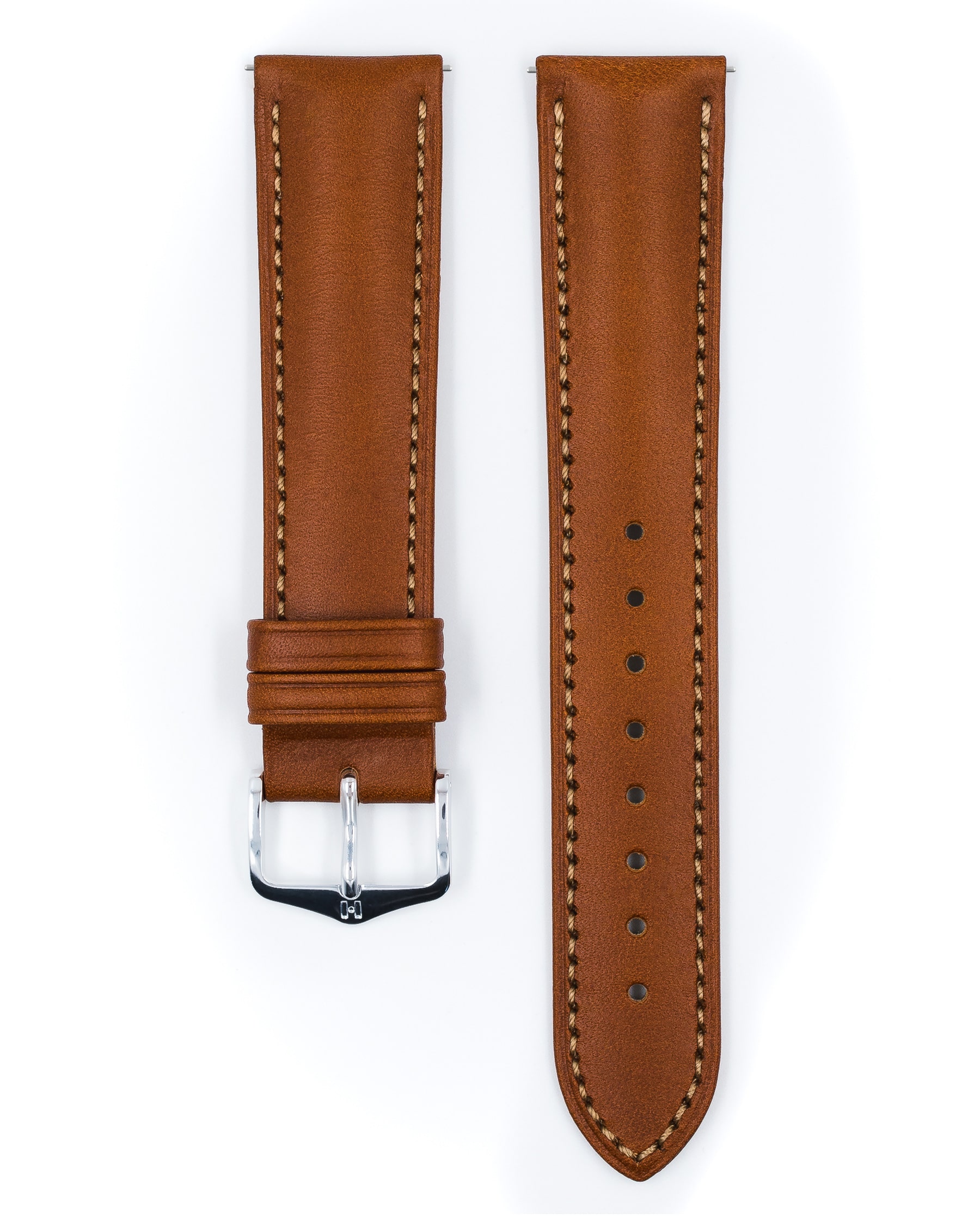 Horlogeband Kent L van leer 22 mm 01002070-2