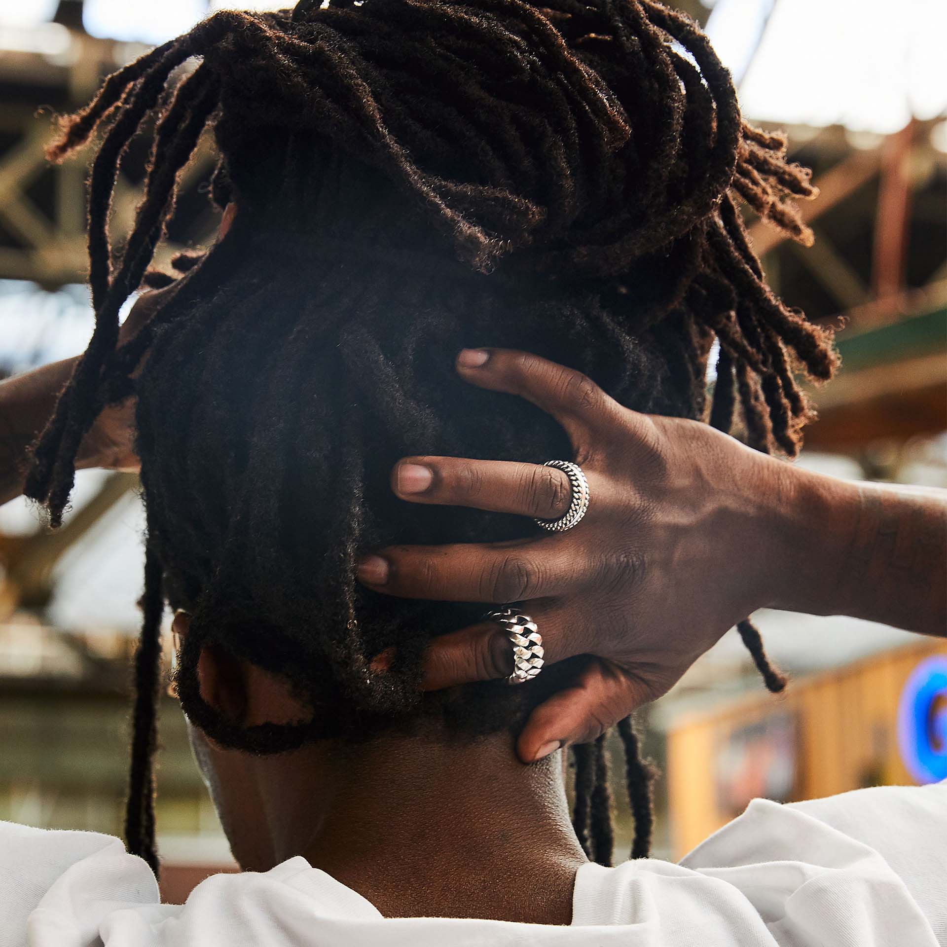 Ring Chain van sterling zilver 500