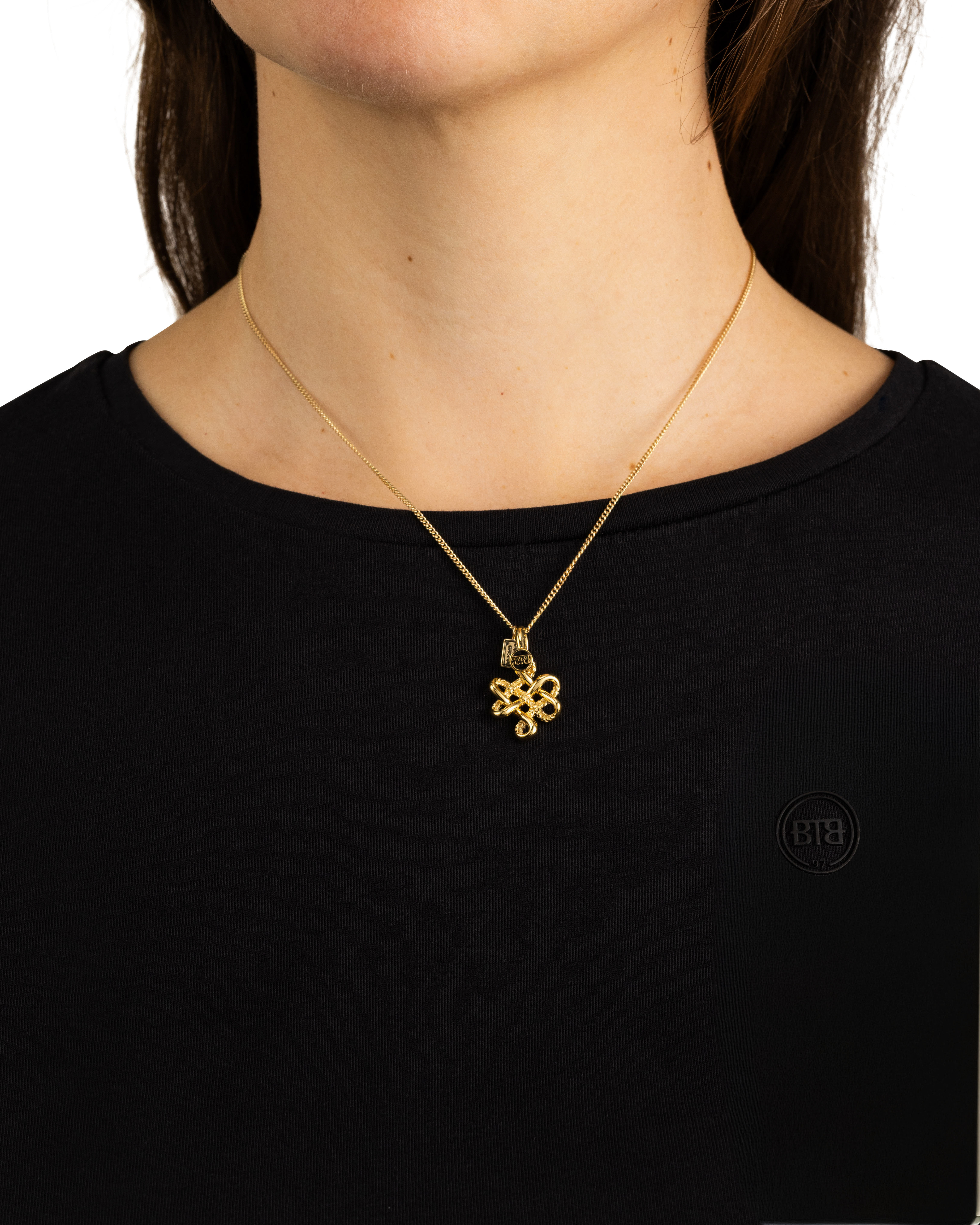 Hanger Endless Knot XS Gold Plated - 665GV