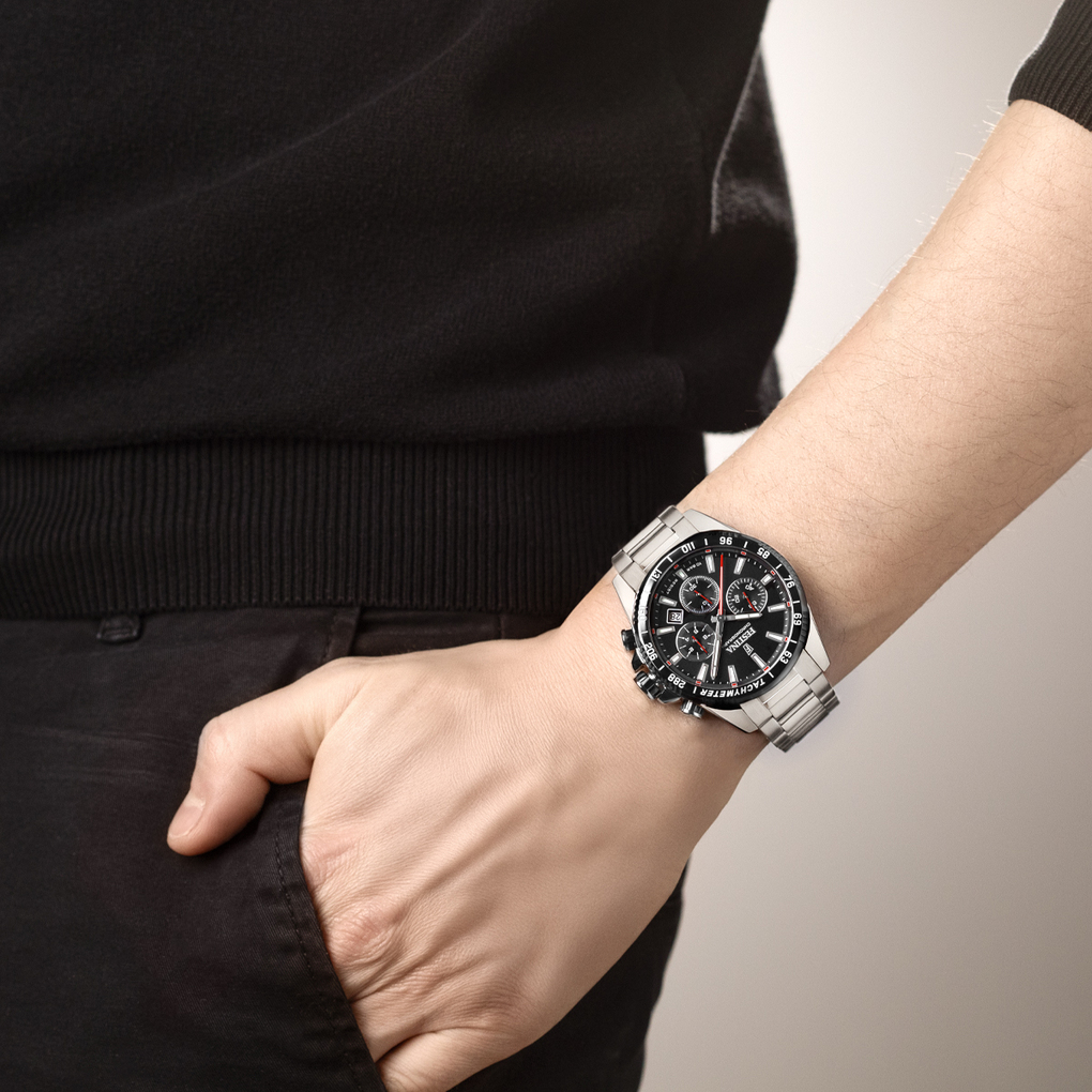 Herenhorloge Timeless Chrono Black - F20560-6
