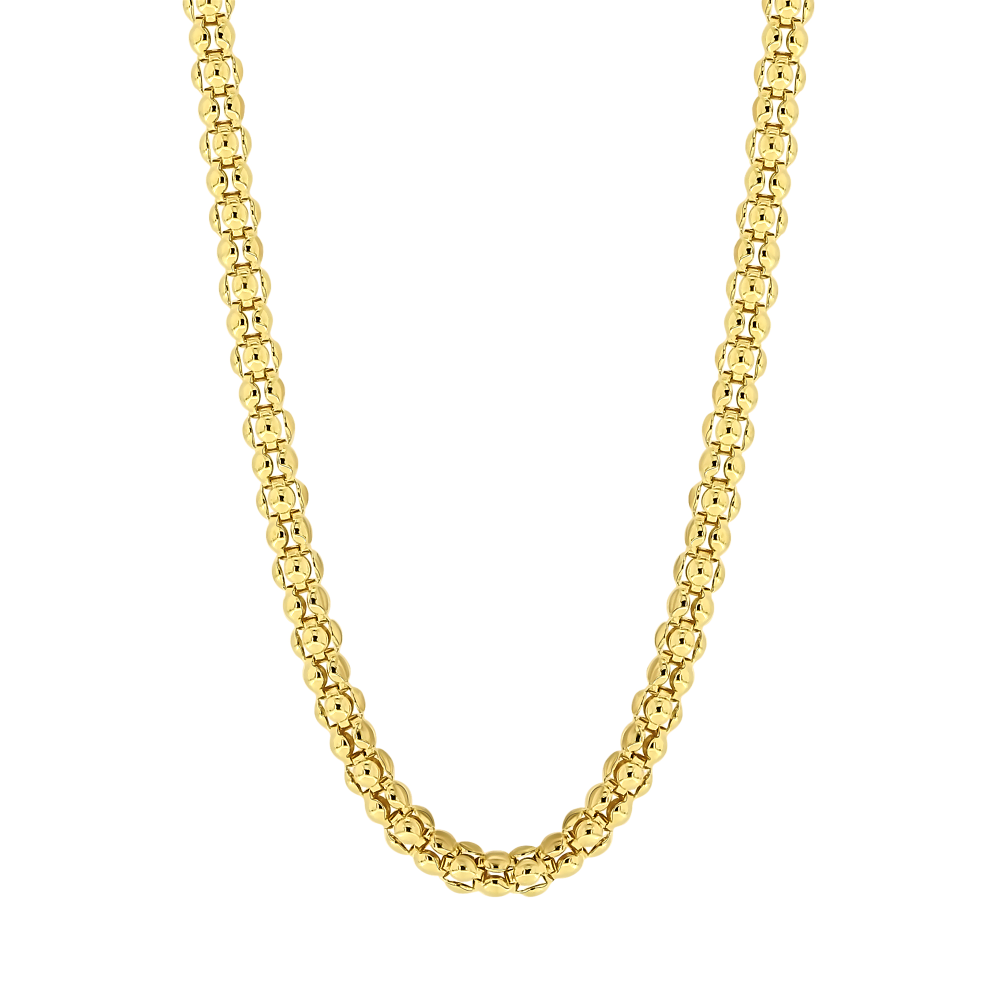 Gold plated collier 09.300