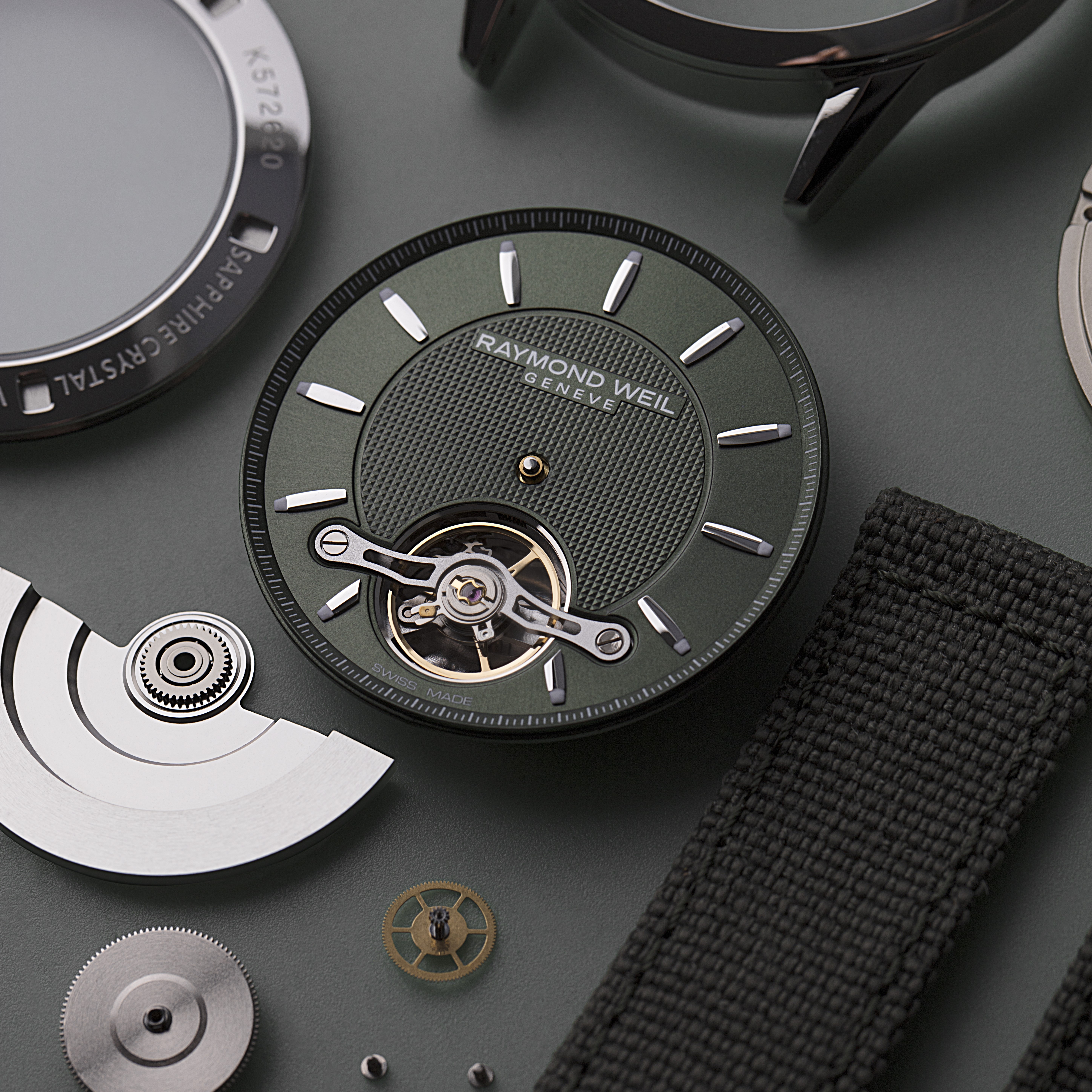 Herenhorloge Freelancer Chronograaf Groen - 2780-STC-52001 Herenhorloge Freelancer Chronograaf Groen - 2780-STC-52001