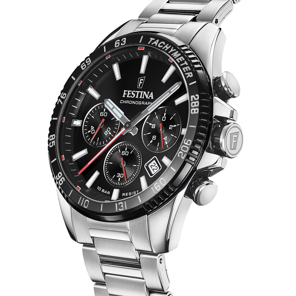 Herenhorloge Timeless Chrono Black - F20560-6